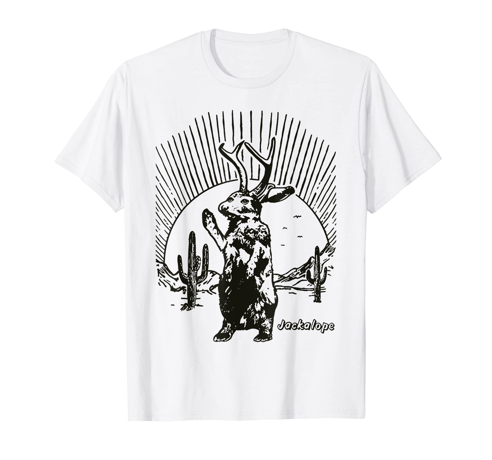 Jackalope Southwest Cryptid Creature T-Shirt - Fun Novelty Design Men Women - T-Shirt, Sweatshirt, Hoodie