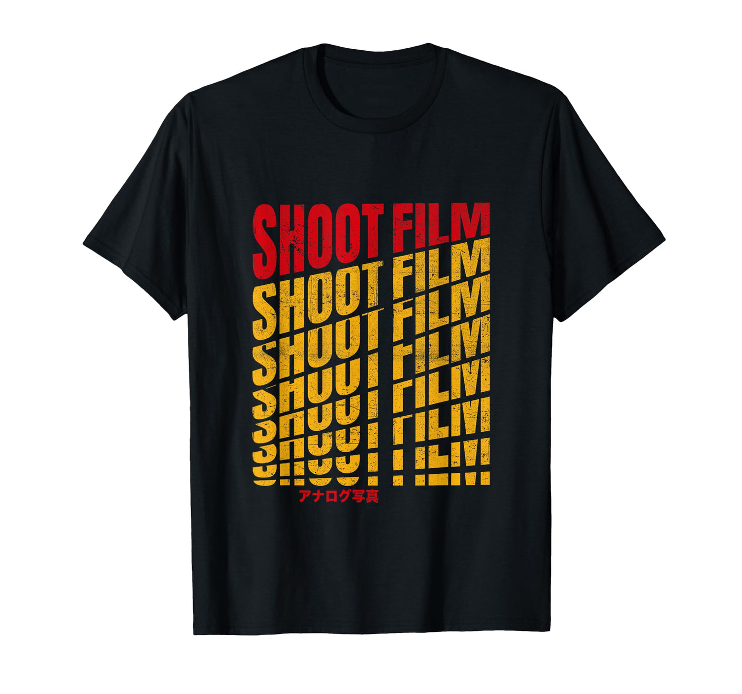 Shoot Film Analogue Film Camera Analog T-Shirt - Trendy Graphic Unisex - T-Shirt, Sweatshirt, Hoodie