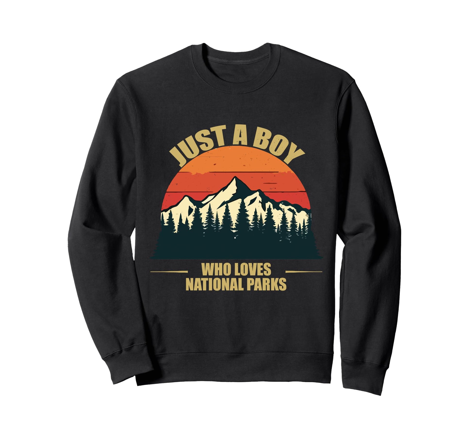Just Who Loves National Parks Nature Sweatshirt - Custom Art Print Unisex - T-Shirt, Sweatshirt, Hoodie