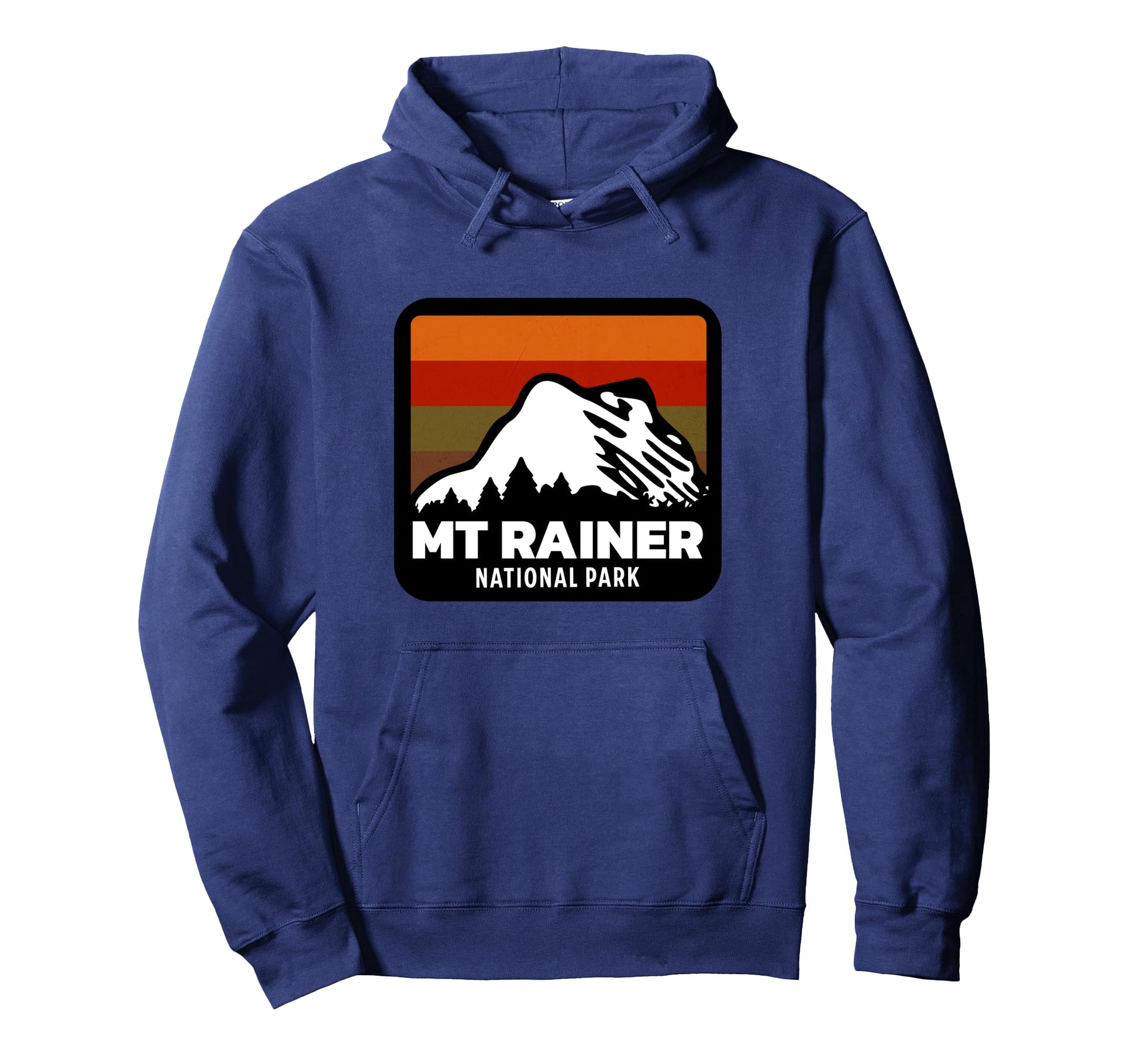Mount Rainer National Park Washington Hoodie - Aesthetic Graphic Men Women - T-Shirt, Sweatshirt, Hoodie