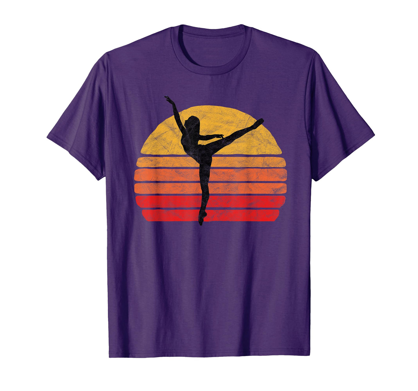 Pench Dancer En Pointe Sun 80S Ballet T-Shirt - Graphic Print Unisex - T-Shirt, Sweatshirt, Hoodie