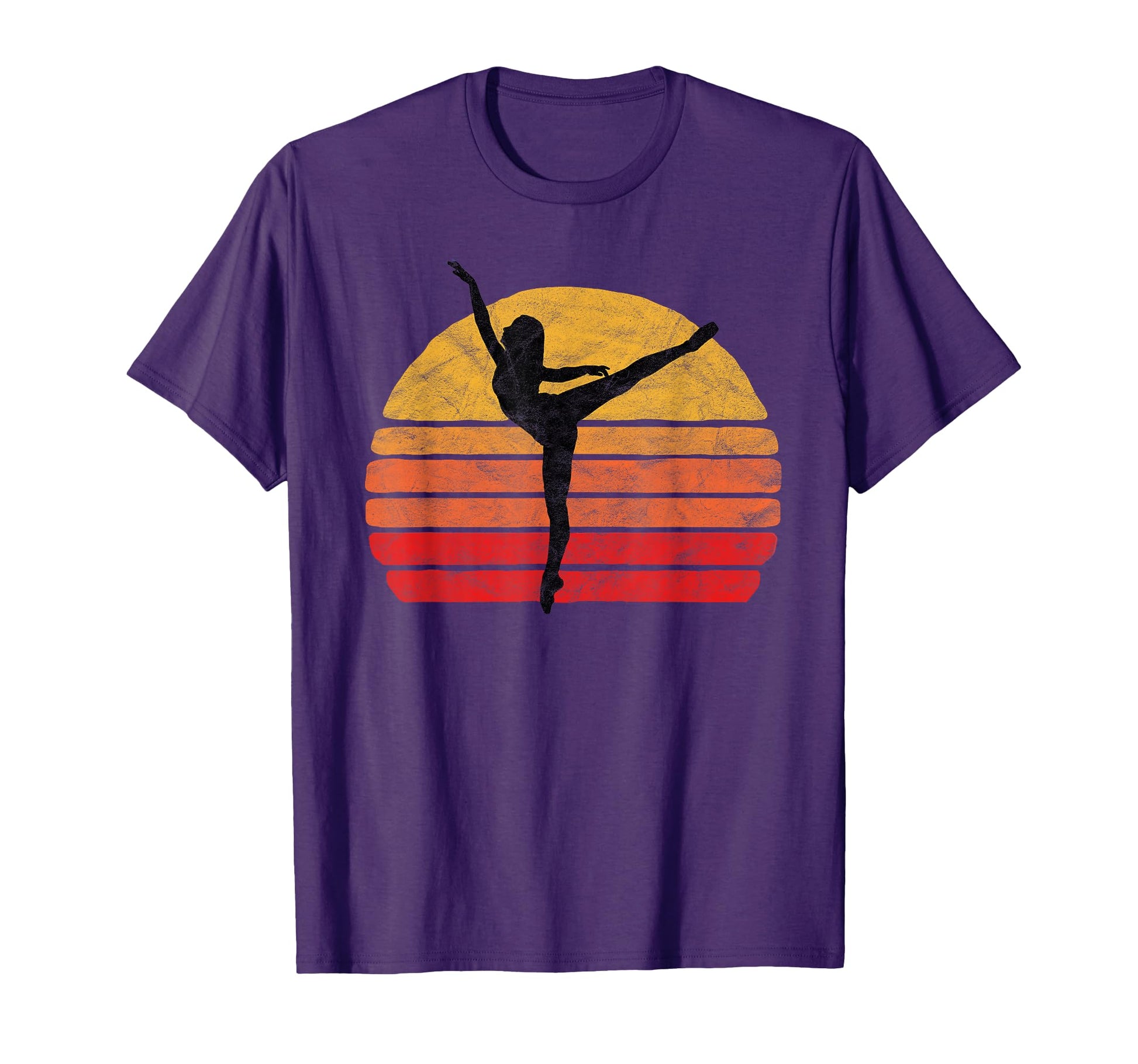 Pench Dancer En Pointe Sun 80S Ballet T-Shirt - Graphic Print Unisex - T-Shirt, Sweatshirt, Hoodie