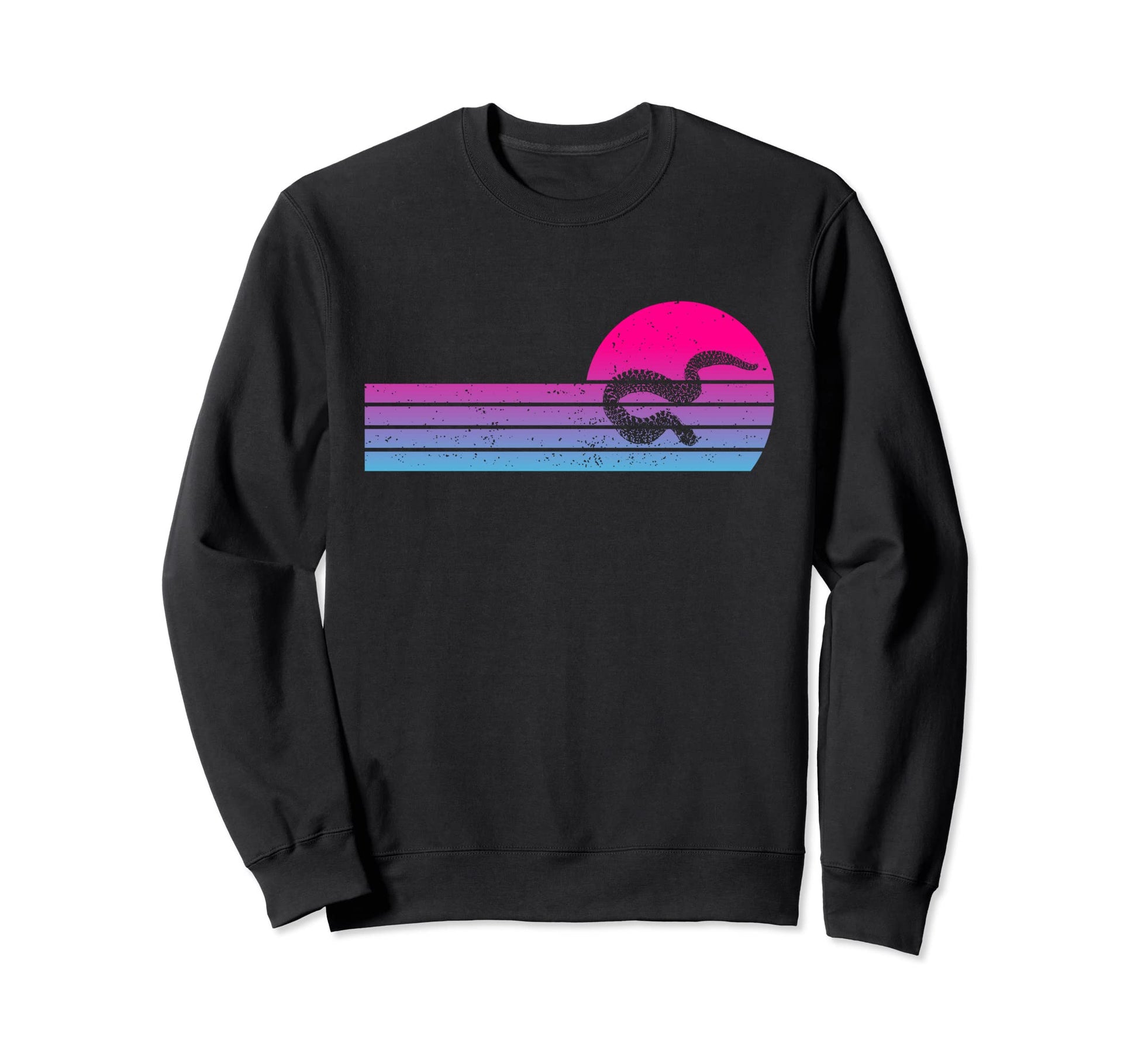 Western Hognose Snake 70S 80S Snake Sweatshirt - Novelty Apparel Unisex - T-Shirt, Sweatshirt, Hoodie