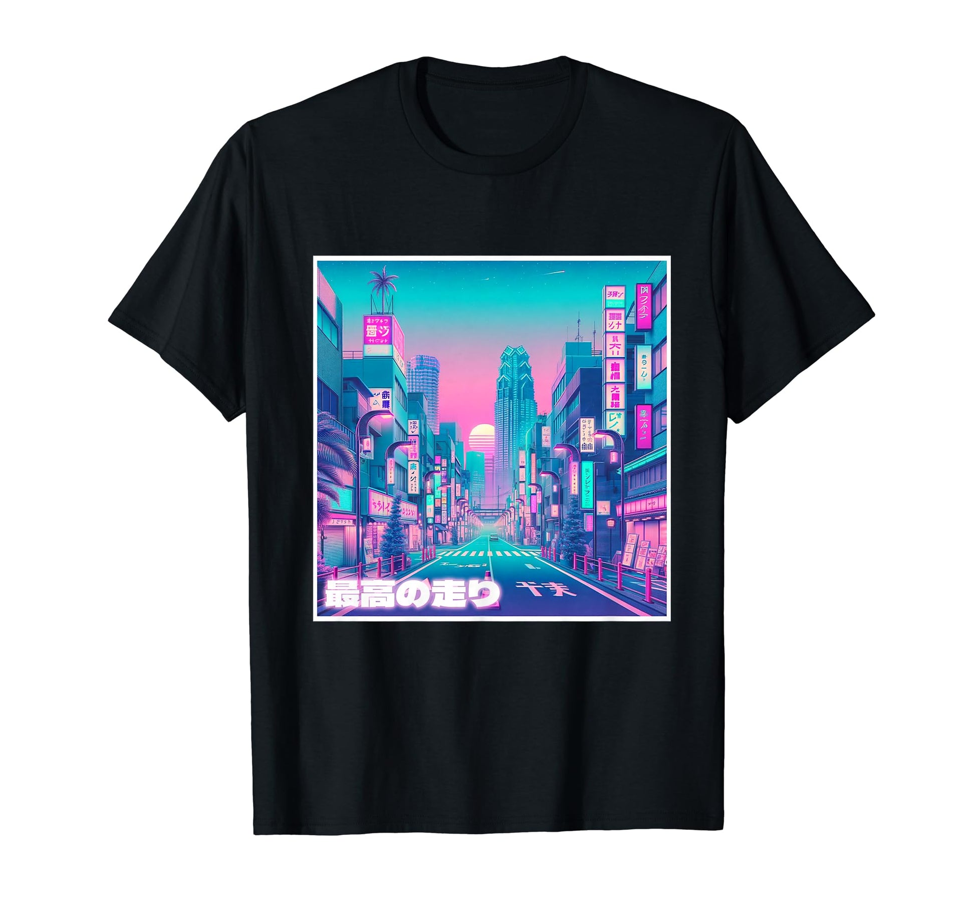 Tokyo Street Japanese Vaporwave T-Shirt - Minimalist Print Men Women - T-Shirt, Sweatshirt, Hoodie