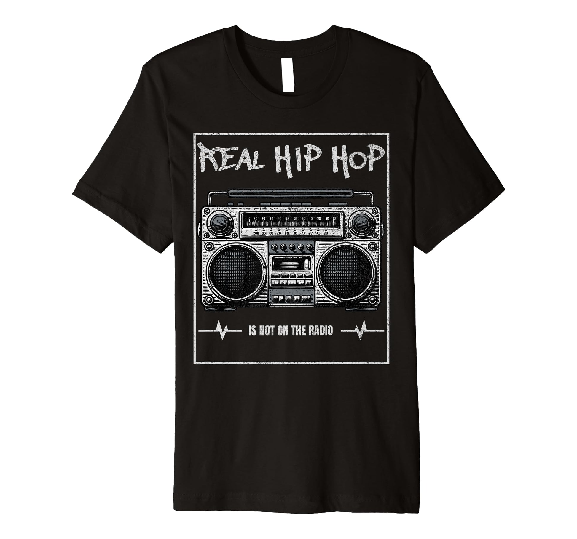 Graffiti Hip Hop Old School T-Shirt - Fun Novelty Design for Adults - T-Shirt, Sweatshirt, Hoodie
