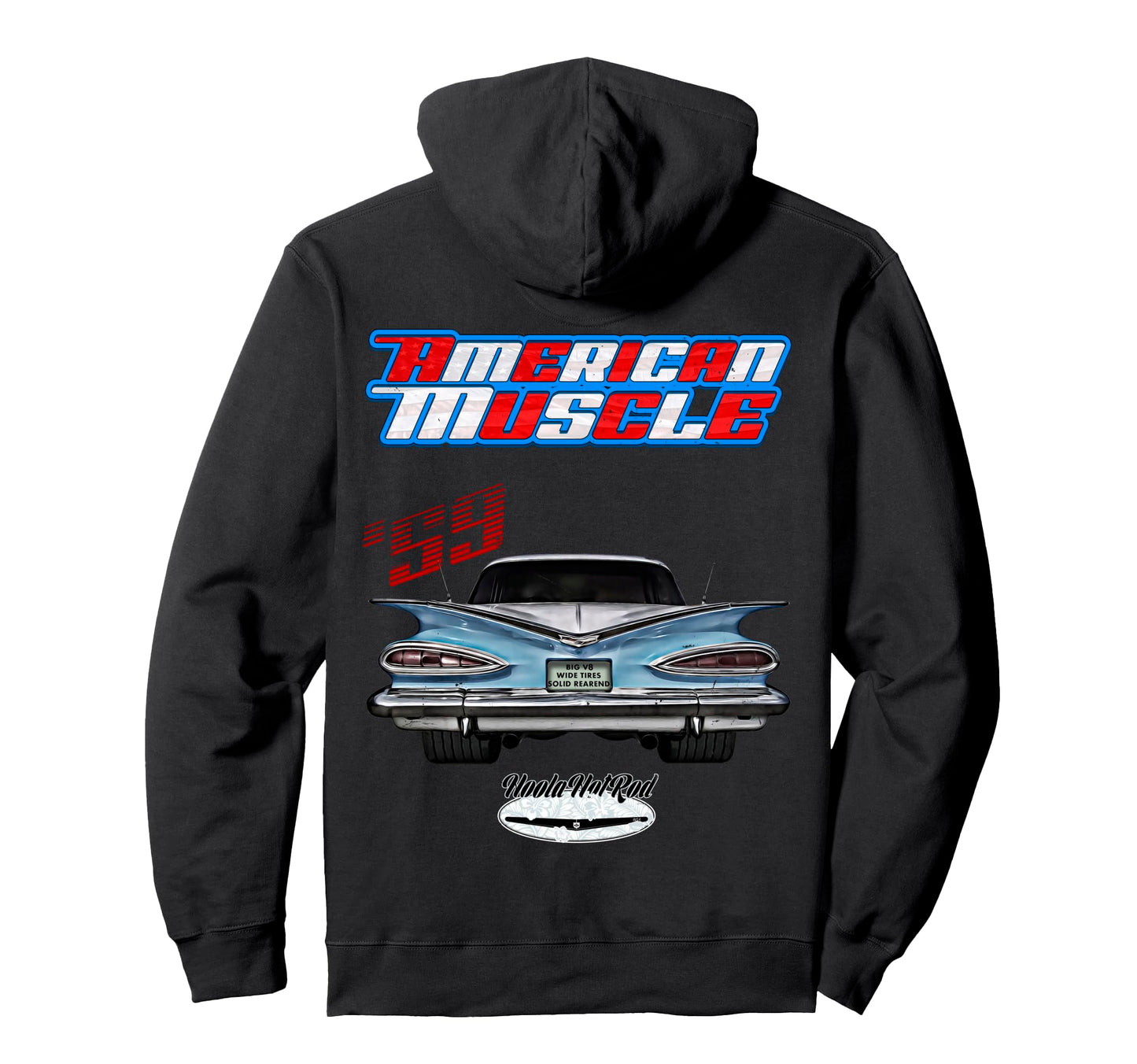 1959 59 Impala Biscayne Delray Belair Hoodie - Minimalist Print Men Women - T-Shirt, Sweatshirt, Hoodie