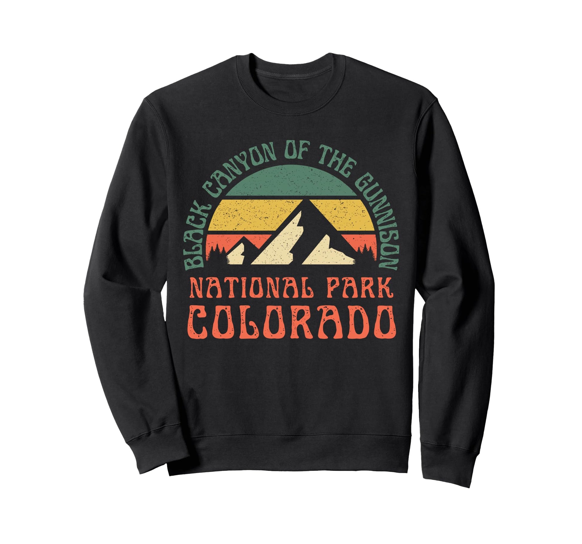 Black Canyon Gunnison National Park Sweatshirt - Minimalist Print Unisex - T-Shirt, Sweatshirt, Hoodie