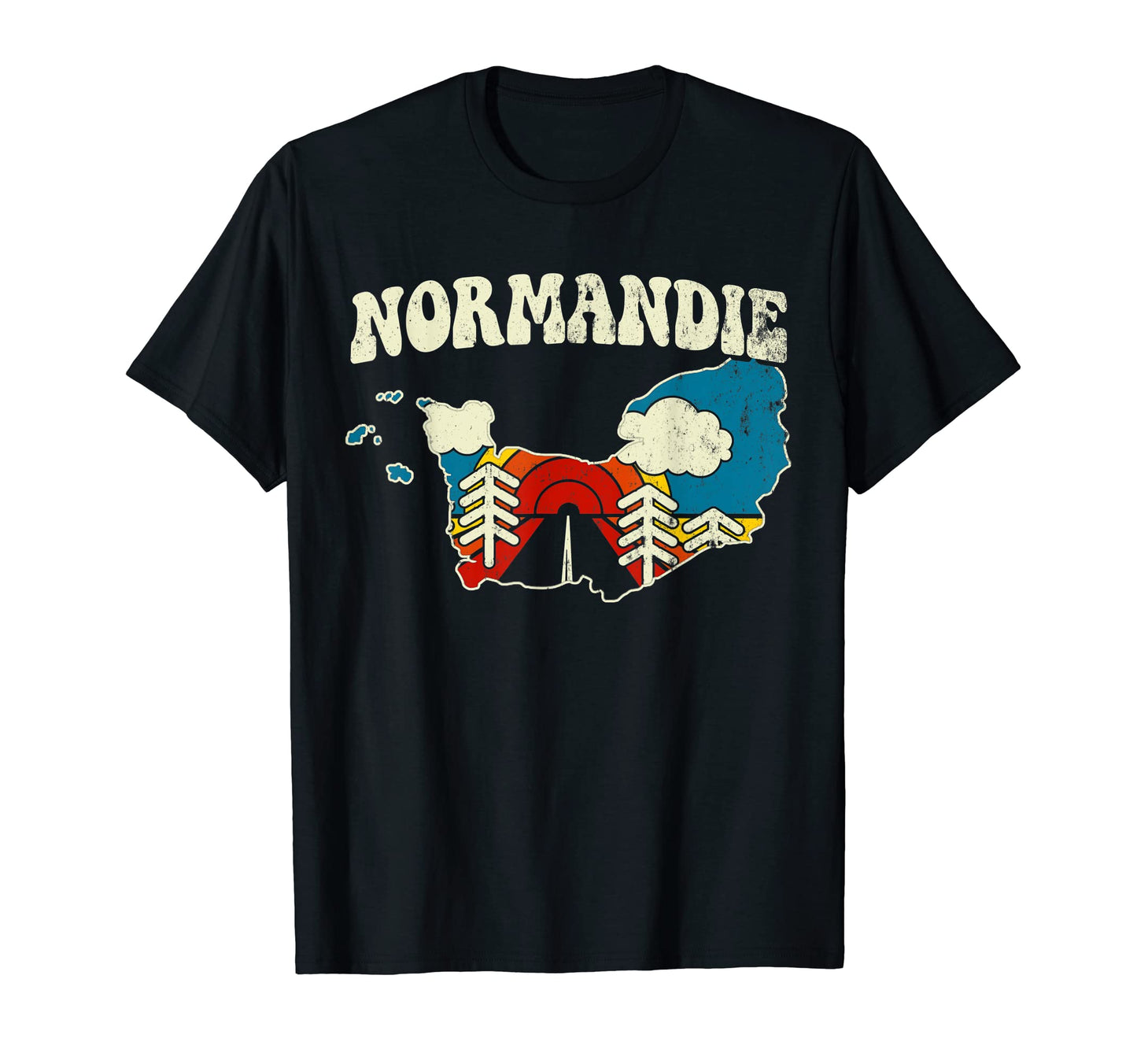Normandie France French Region T-Shirt - Custom Art Print for Adults - T-Shirt, Sweatshirt, Hoodie