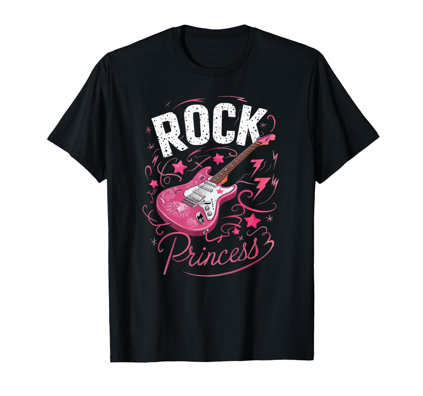 Womens Teen Rock Princess Electric T-Shirt - Fun Novelty Design Unisex - T-Shirt, Sweatshirt, Hoodie