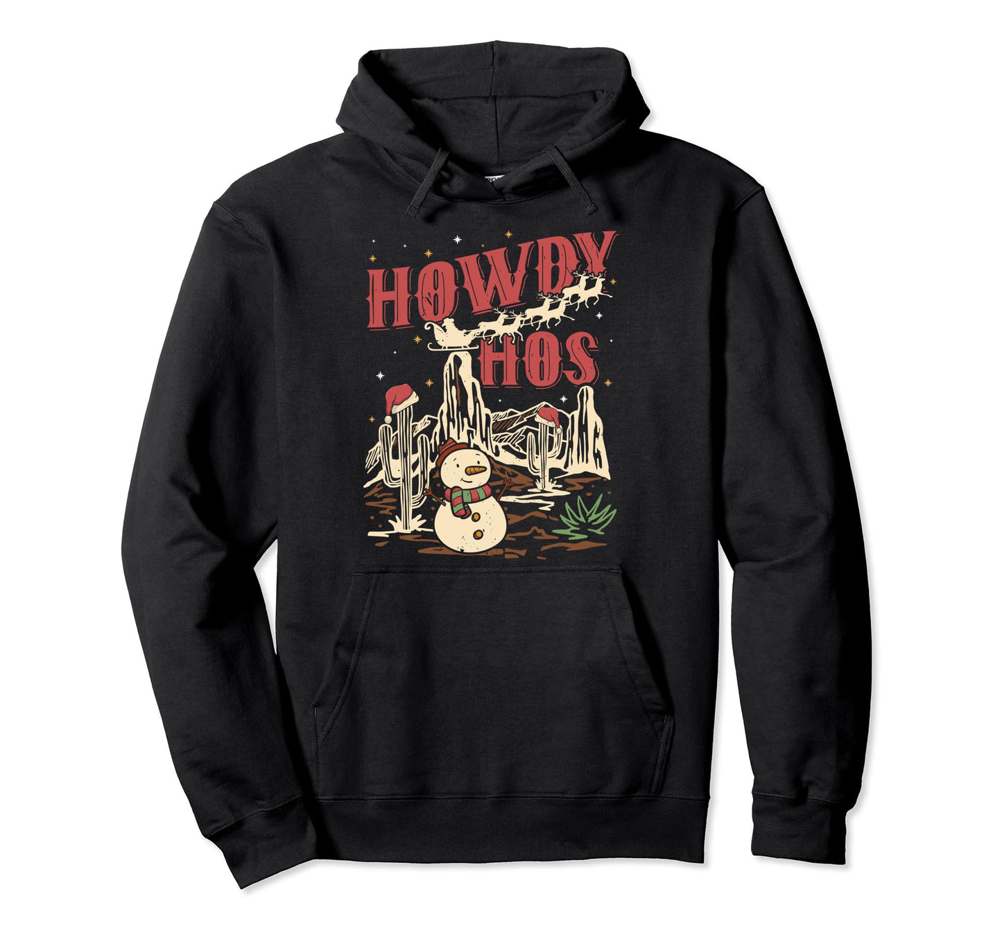 Western Cowboy Howdy Hoodie - Casual Everyday Wear Unisex - T-Shirt, Sweatshirt, Hoodie