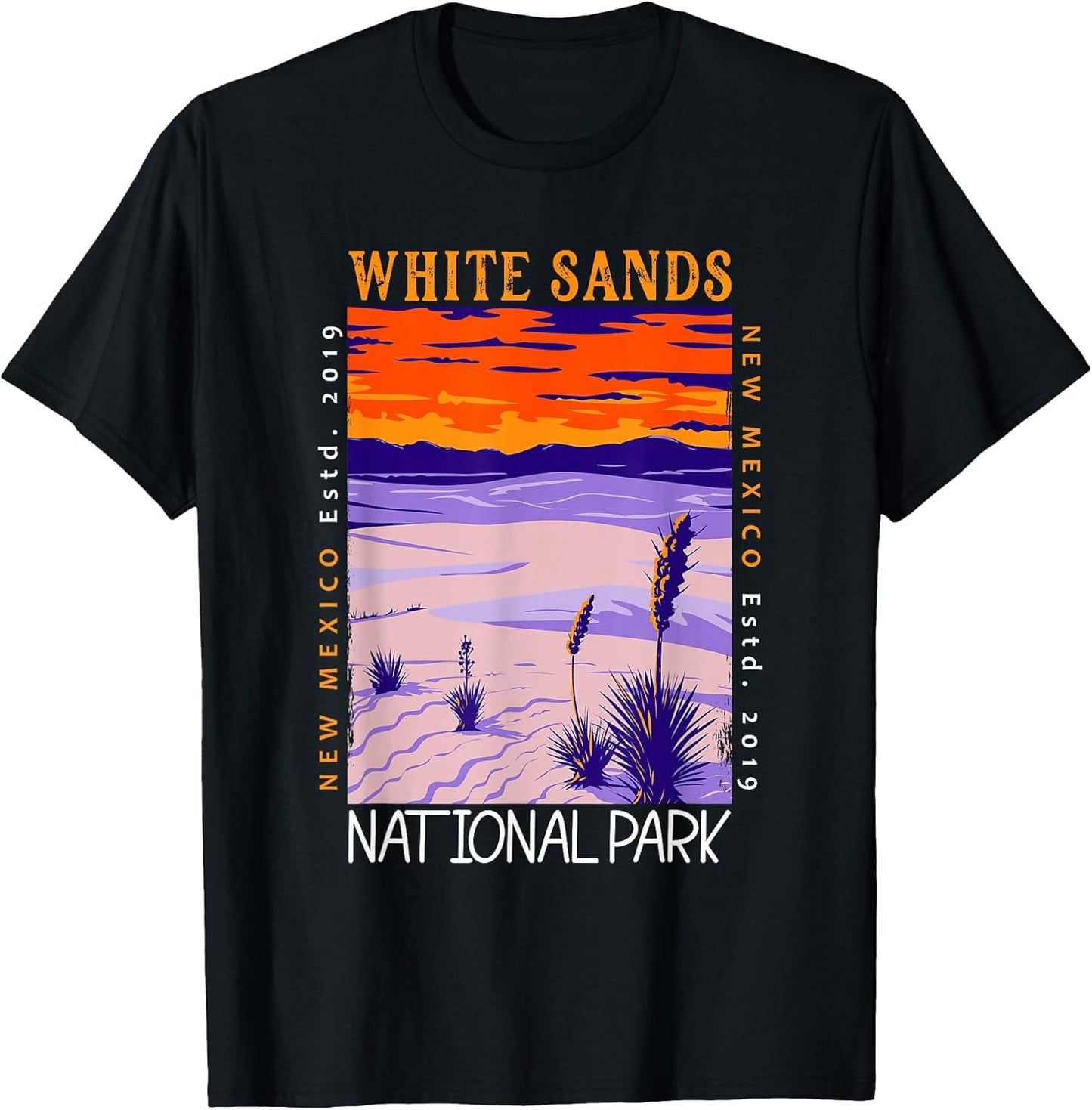 White Sands National Park USA Outdoor Merch - Adult & Kids T-Shirts, Sweatshirts & Hoodies apparel design preview 1