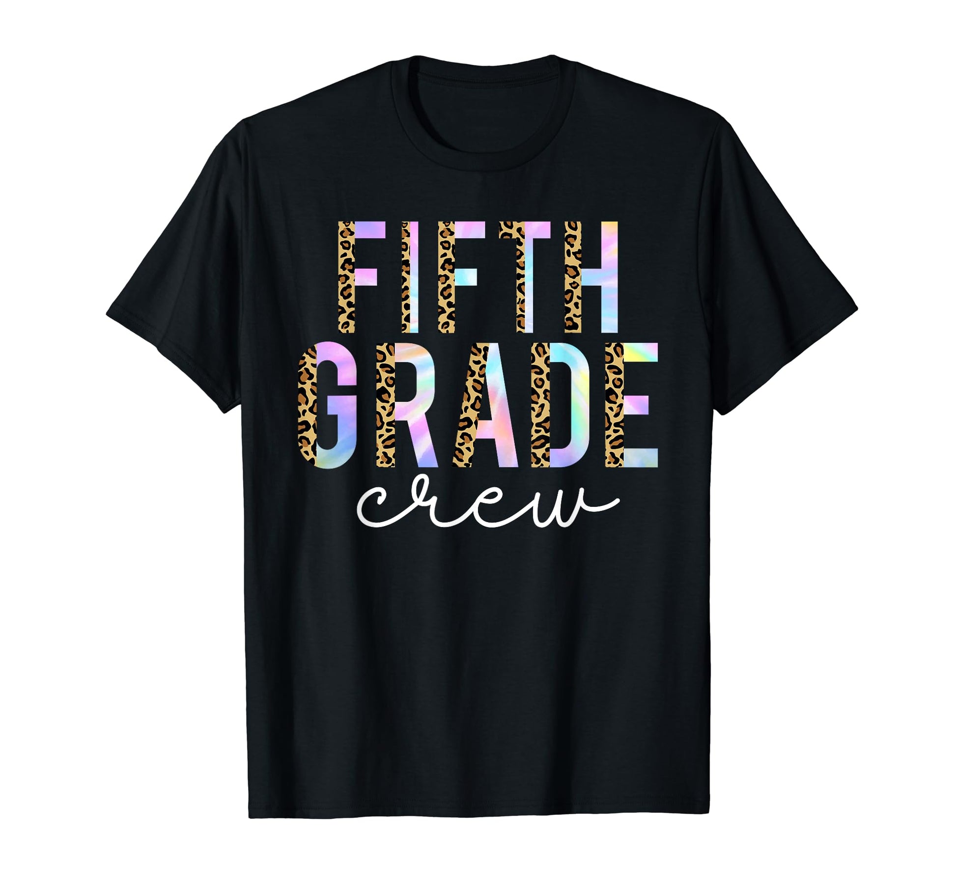 Fifth Grade Crew 5Th Grade Team Vibes T-Shirt - Graphic Print for Adults - T-Shirt, Sweatshirt, Hoodie