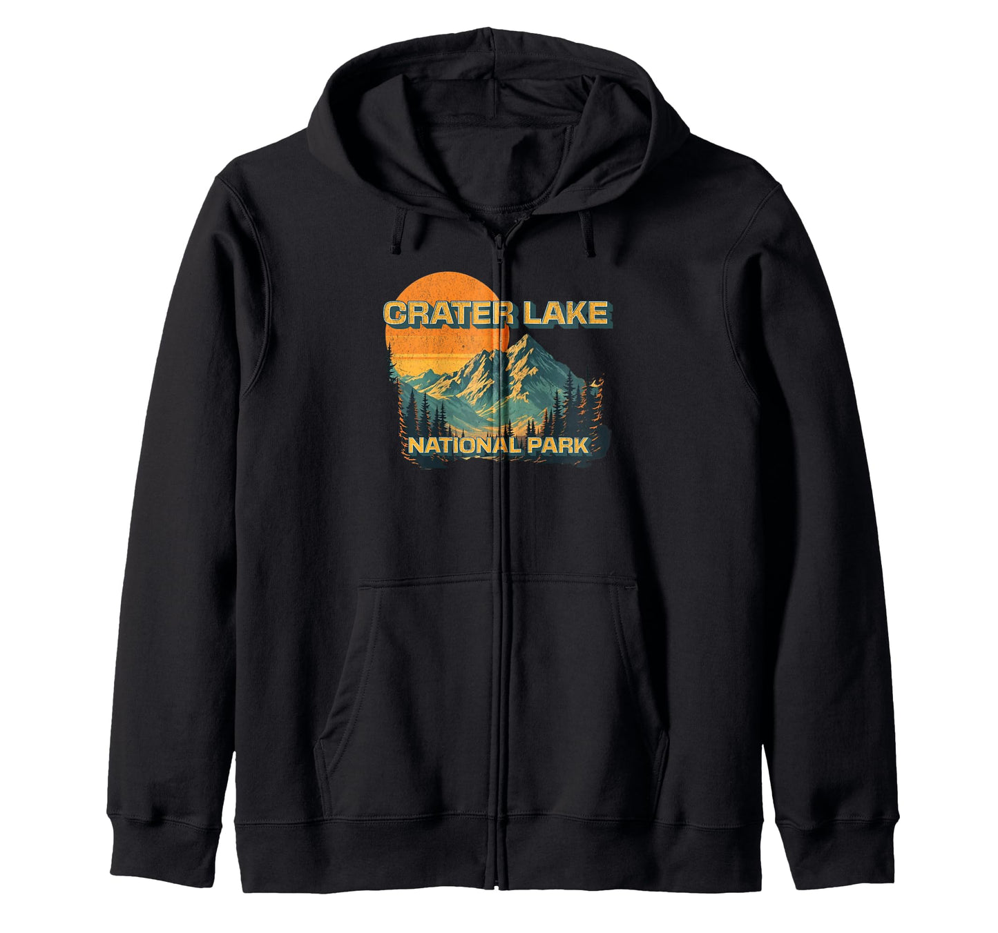 Crater Lake National Park Oregon T-Shirt - Aesthetic Graphic for Adults - T-Shirt, Sweatshirt, Hoodie