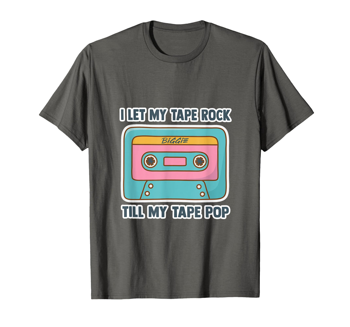 Old School Hip Hop 90S Rap I Let My Tape T-Shirt - Novelty Apparel Unisex - T-Shirt, Sweatshirt, Hoodie