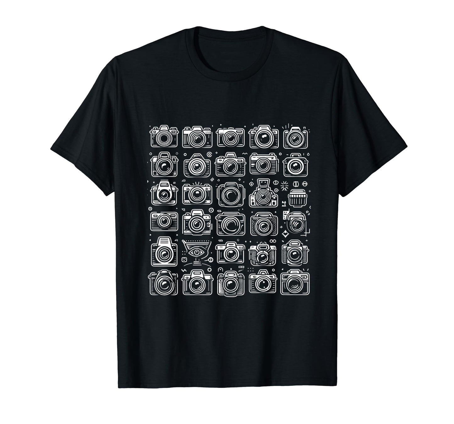 Funny Camera T-Shirt - Fun Novelty Design for Adults - T-Shirt, Sweatshirt, Hoodie