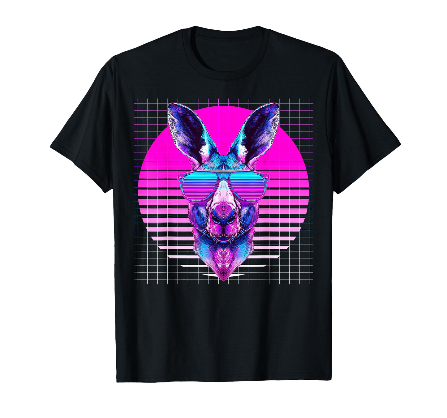 Kangaroo Sunglasses Australia Vaporwave T-Shirt - Streetwear Style Unisex - T-Shirt, Sweatshirt, Hoodie