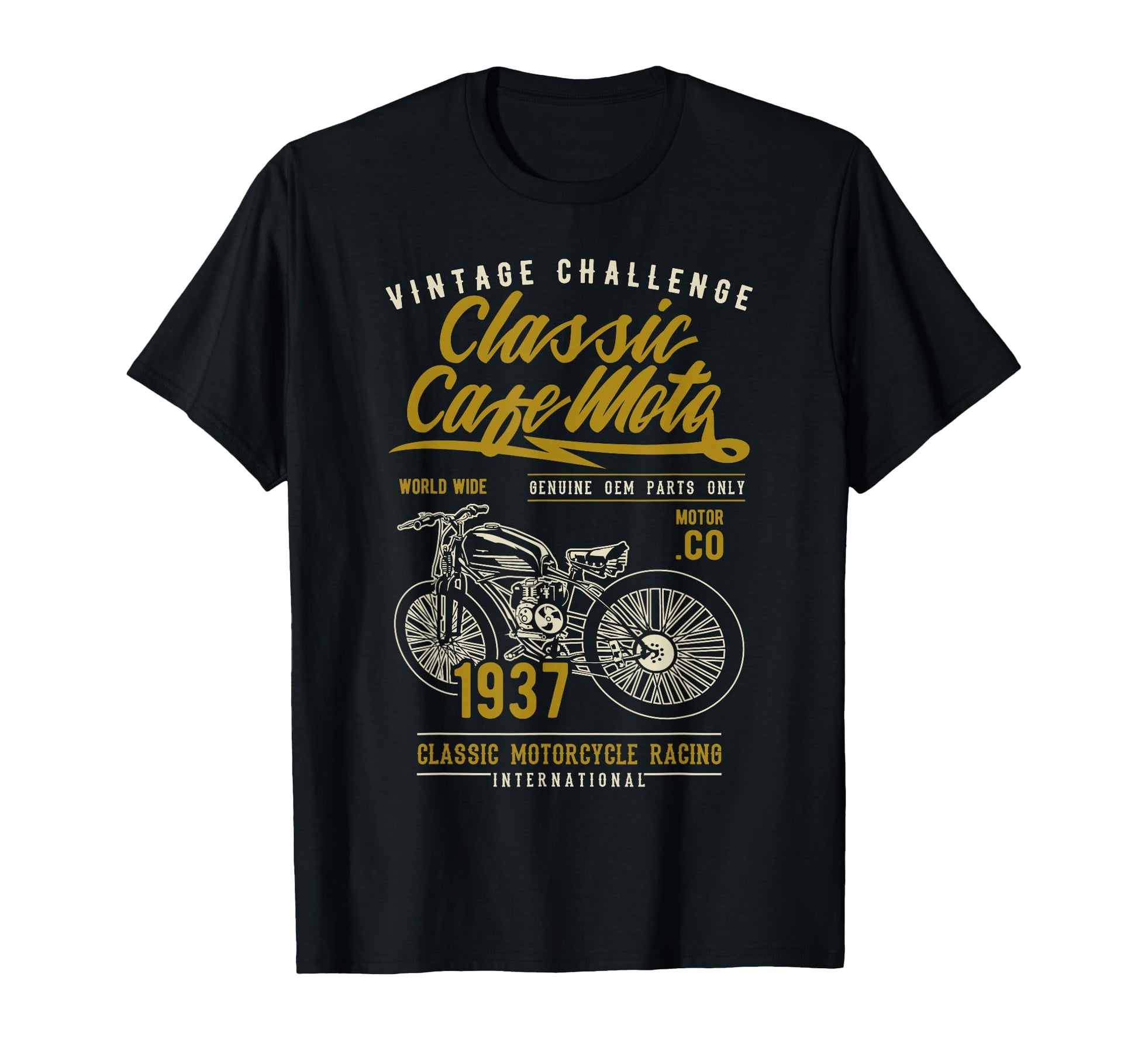 Cafe Racer Motorcycle T-Shirt - Casual Everyday Wear for Adults - T-Shirt, Sweatshirt, Hoodie