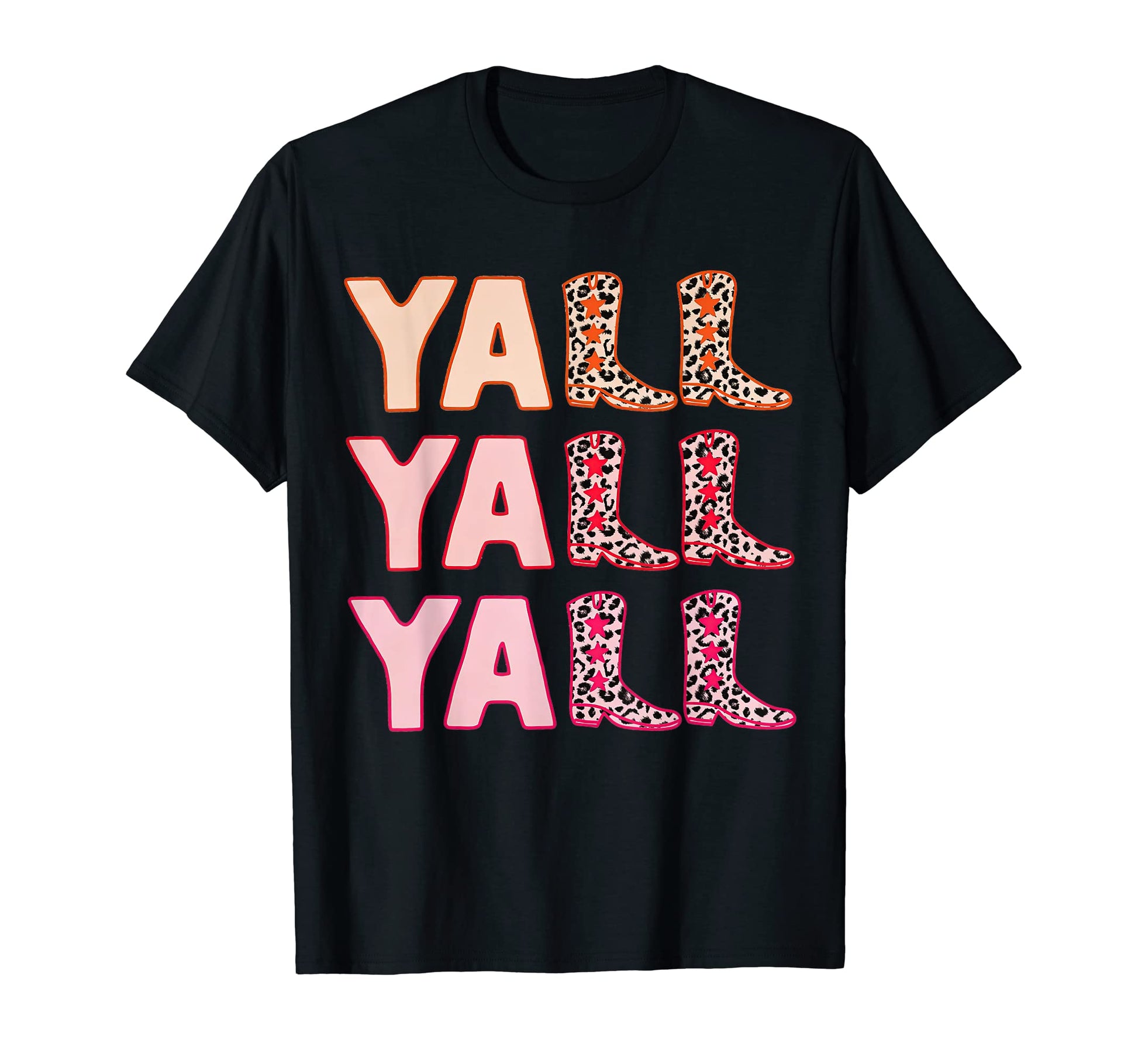 Yall Southern Rodeo Cowboy Cowgirl T-Shirt - Trendy Graphic Men Women - T-Shirt, Sweatshirt, Hoodie