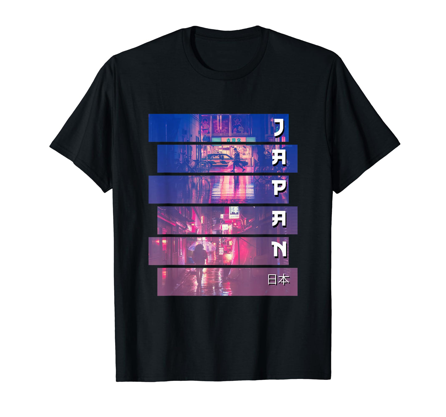 Streets Japan Aesthetic Vaporwave 80S 90S T-Shirt - Unique Graphic Unisex - T-Shirt, Sweatshirt, Hoodie