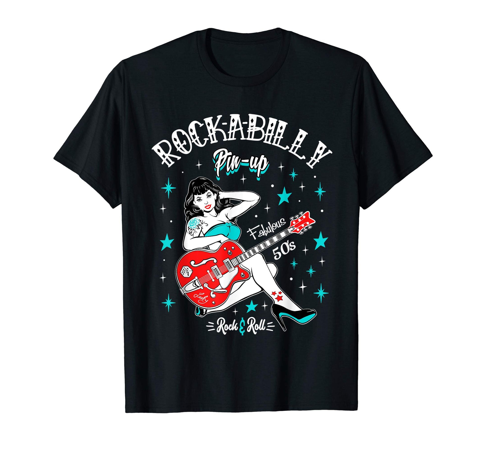 1950S Rockabilly 50S Sock Hop Doo Wop T-Shirt - Aesthetic Graphic Unisex - T-Shirt, Sweatshirt, Hoodie