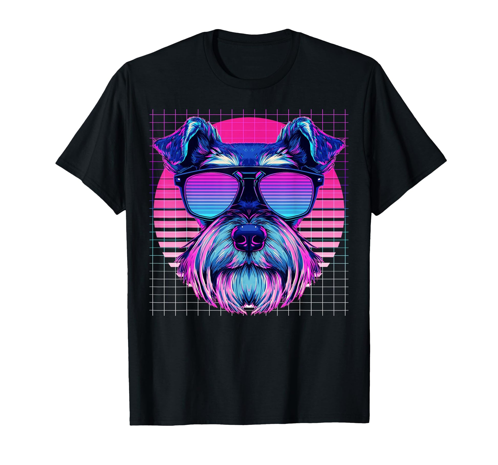 Miniature Schnauzer Sunglasses Dog T-Shirt - Casual Everyday Wear Unisex - T-Shirt, Sweatshirt, Hoodie