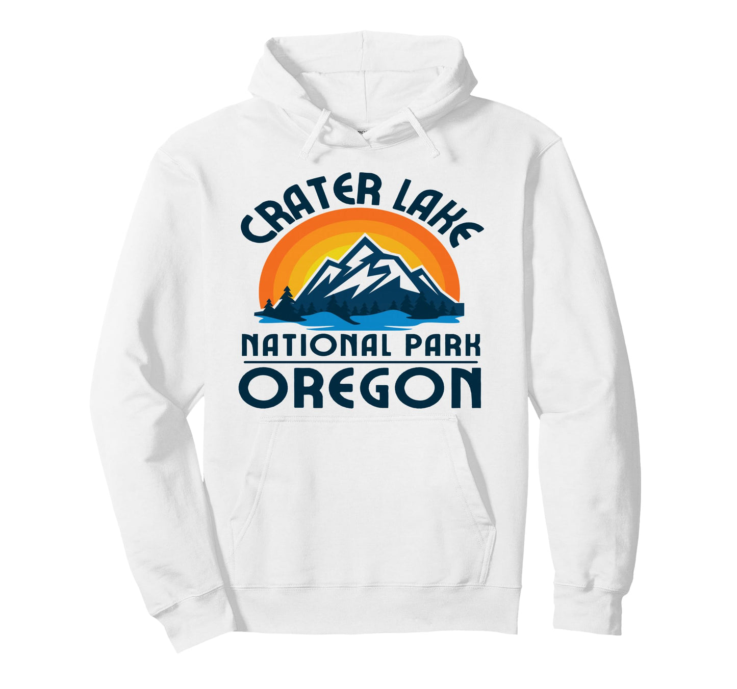 Crater Lake National Park Oregon Usa Sweatshirt - Graphic Print Men Women - T-Shirt, Sweatshirt, Hoodie