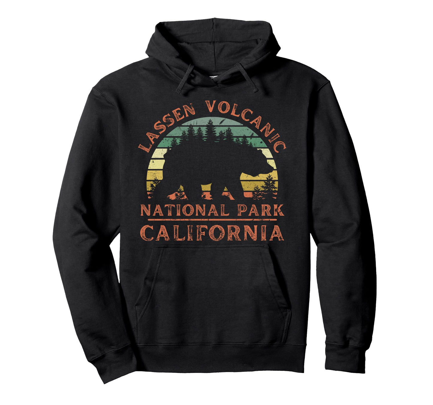 Lassen Volcanic National Park T-Shirt - Fun Novelty Design for Adults - T-Shirt, Sweatshirt, Hoodie