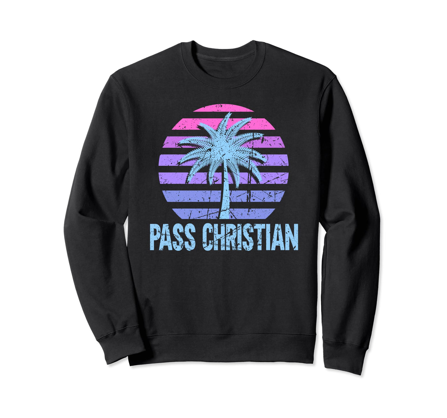 Pass Christian Vacation Sweatshirt - Casual Everyday Wear Men Women - T-Shirt, Sweatshirt, Hoodie