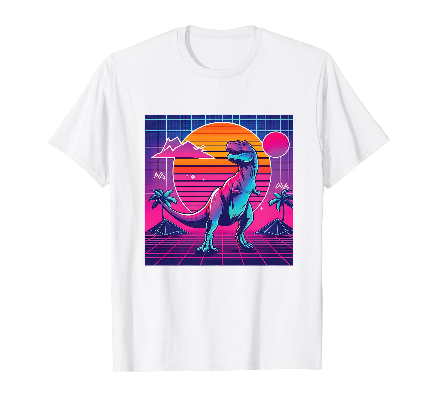 Retrowave Synthwave Aesthetic T-Shirt - Casual Everyday Wear Unisex - T-Shirt, Sweatshirt, Hoodie