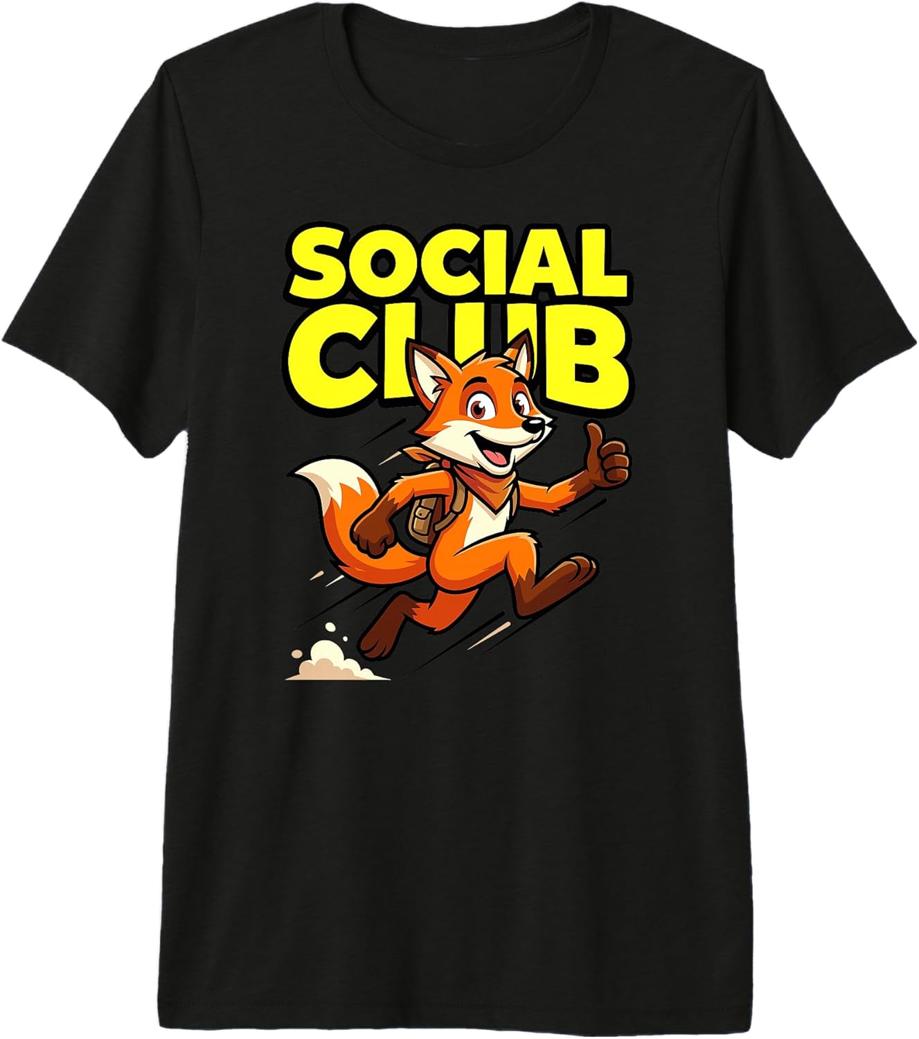 Fox Club Mascot Co - Adult & Kids T-Shirts, Sweatshirts & Hoodies apparel design preview 1