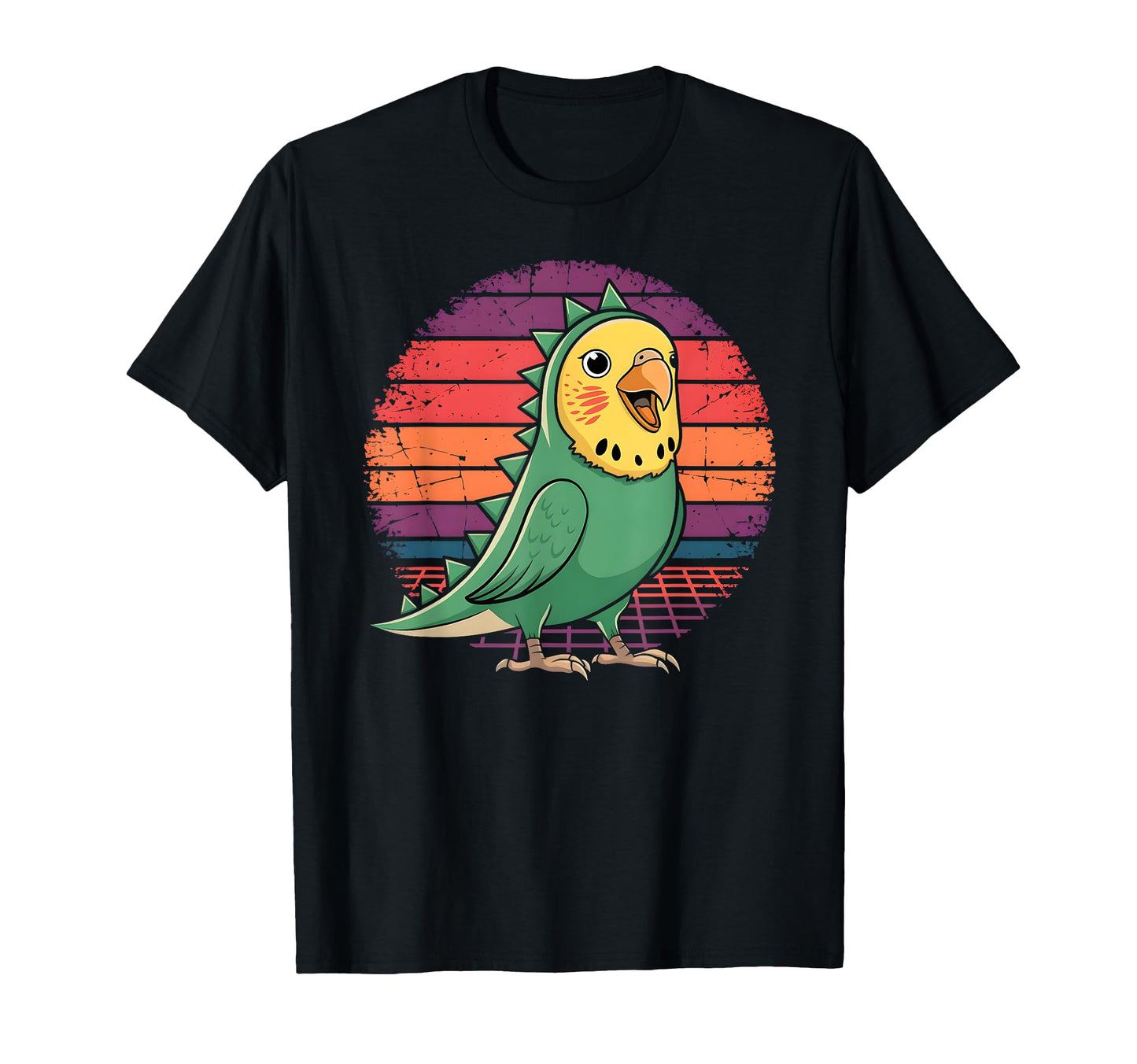 Funny Birb Parrot Aesthetic T-Shirt - Fun Novelty Design Men Women - T-Shirt, Sweatshirt, Hoodie