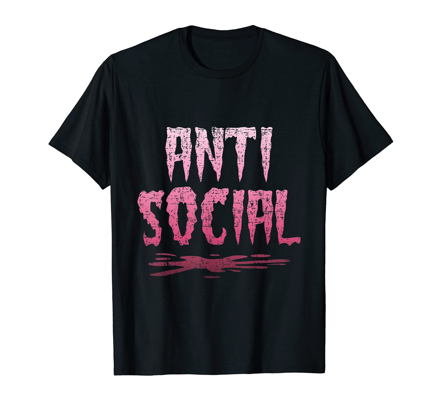 Anti Social Vaporwave Alt Aesthetic T-Shirt - Trendy Graphic Unisex - T-Shirt, Sweatshirt, Hoodie