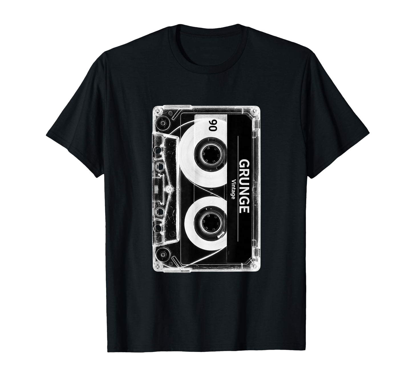 Grunge Cassette Tape Throwback T-Shirt - Graphic Print Unisex - T-Shirt, Sweatshirt, Hoodie