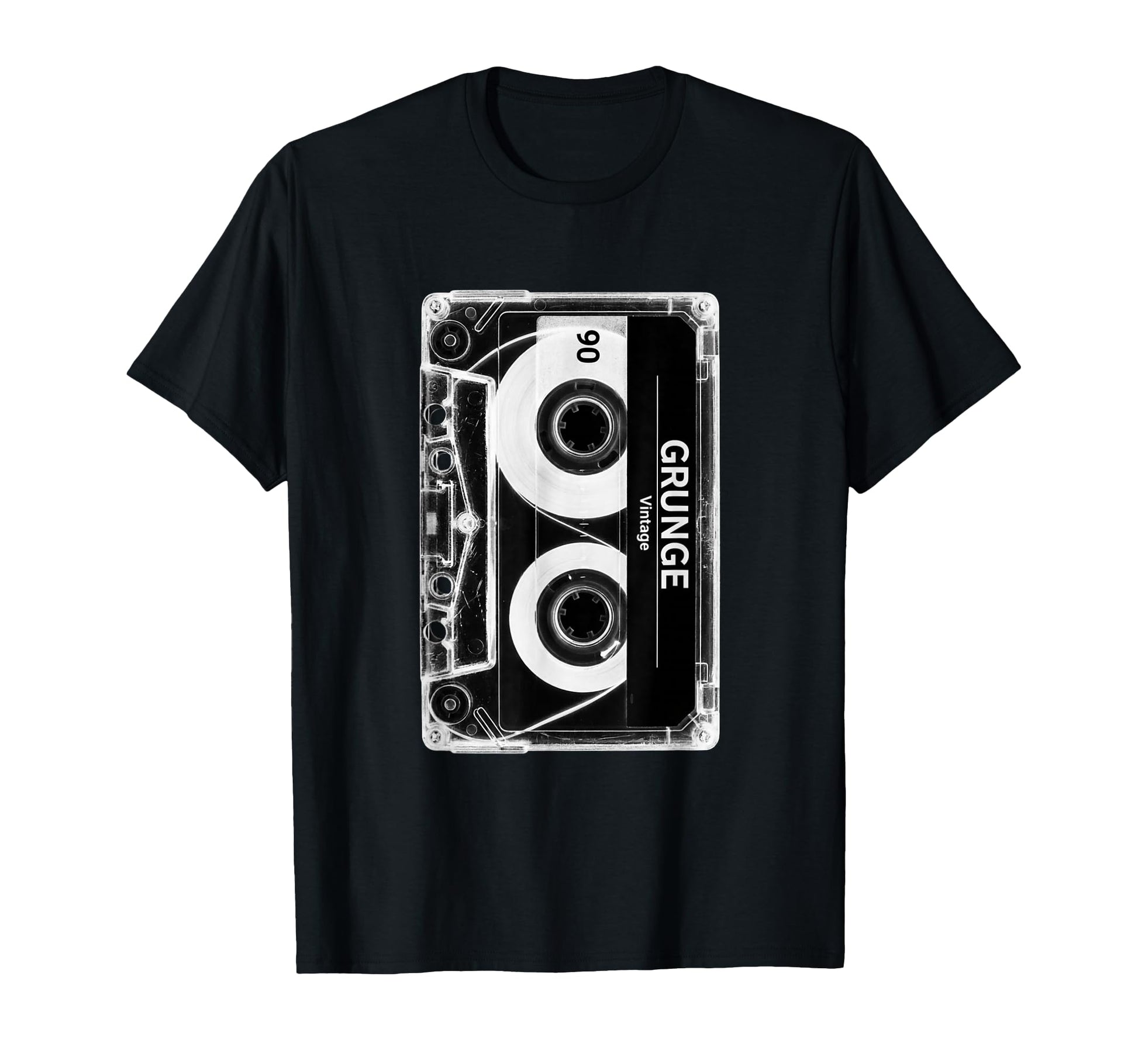 Grunge Cassette Tape Throwback T-Shirt - Graphic Print Unisex - T-Shirt, Sweatshirt, Hoodie
