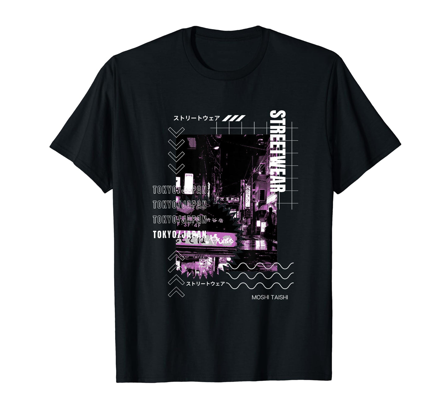 Vaporwave Aesthetic Lofi Japan 80S T-Shirt - Aesthetic Graphic for Adults - T-Shirt, Sweatshirt, Hoodie