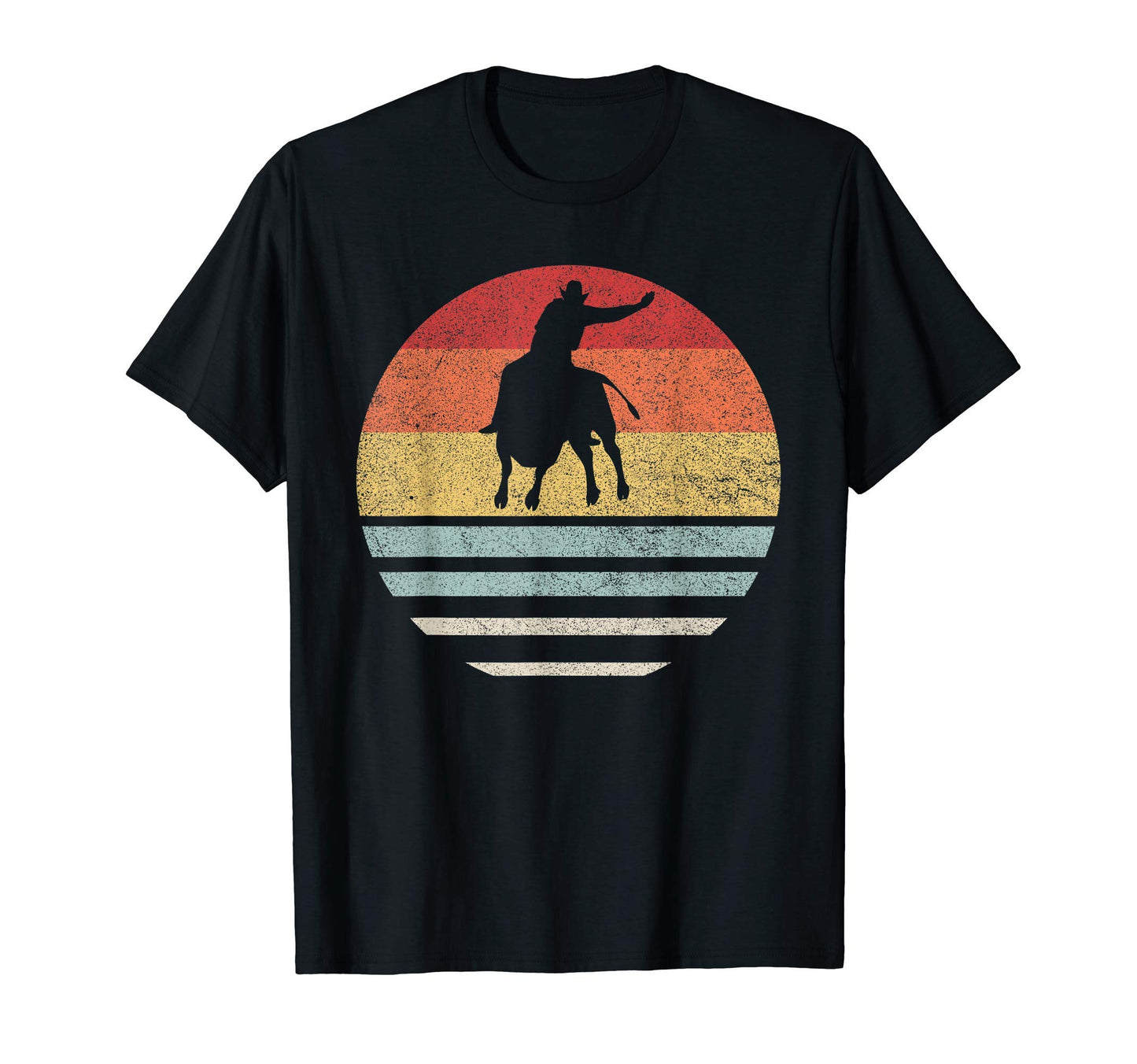 Bull Riding Cowboy Western Rider Gift T-Shirt - Trendy Graphic Men Women - T-Shirt, Sweatshirt, Hoodie