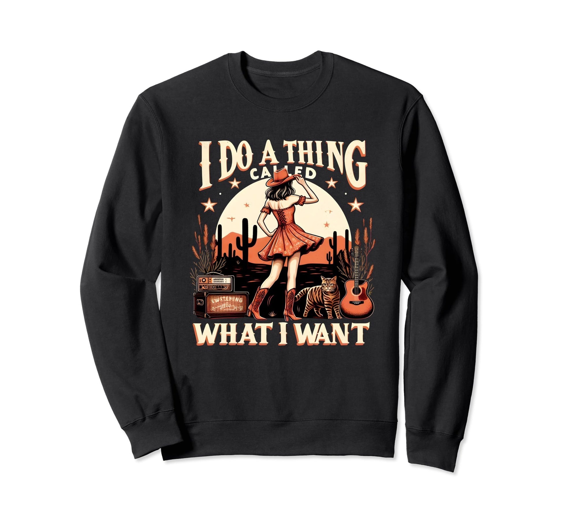 I Do Thing Called What I Want Sweatshirt - Minimalist Print for Adults - T-Shirt, Sweatshirt, Hoodie
