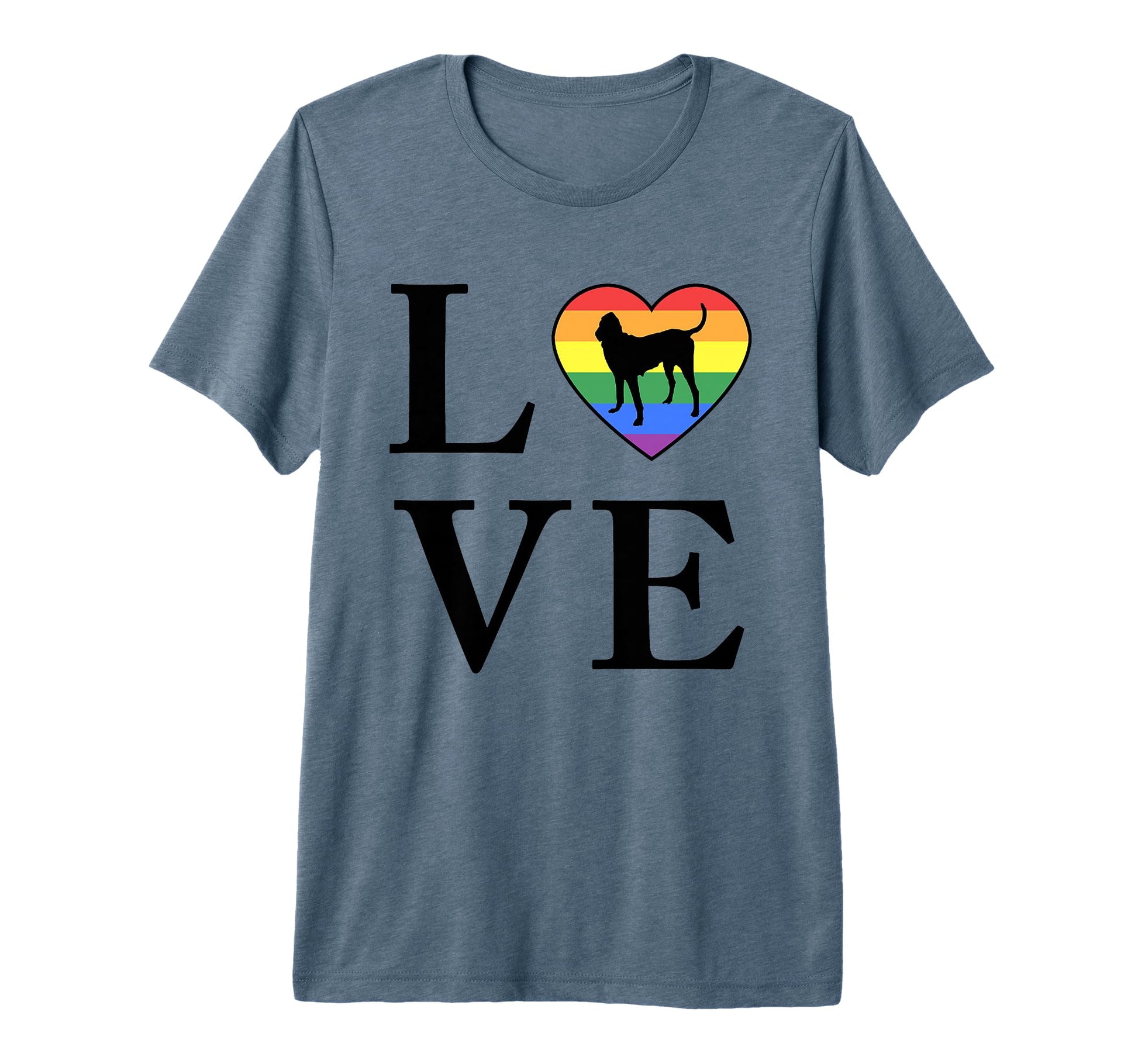 Dog Breed Gascon Saintongeois Word Love T-Shirt - Unique Graphic Men Women - T-Shirt, Sweatshirt, Hoodie