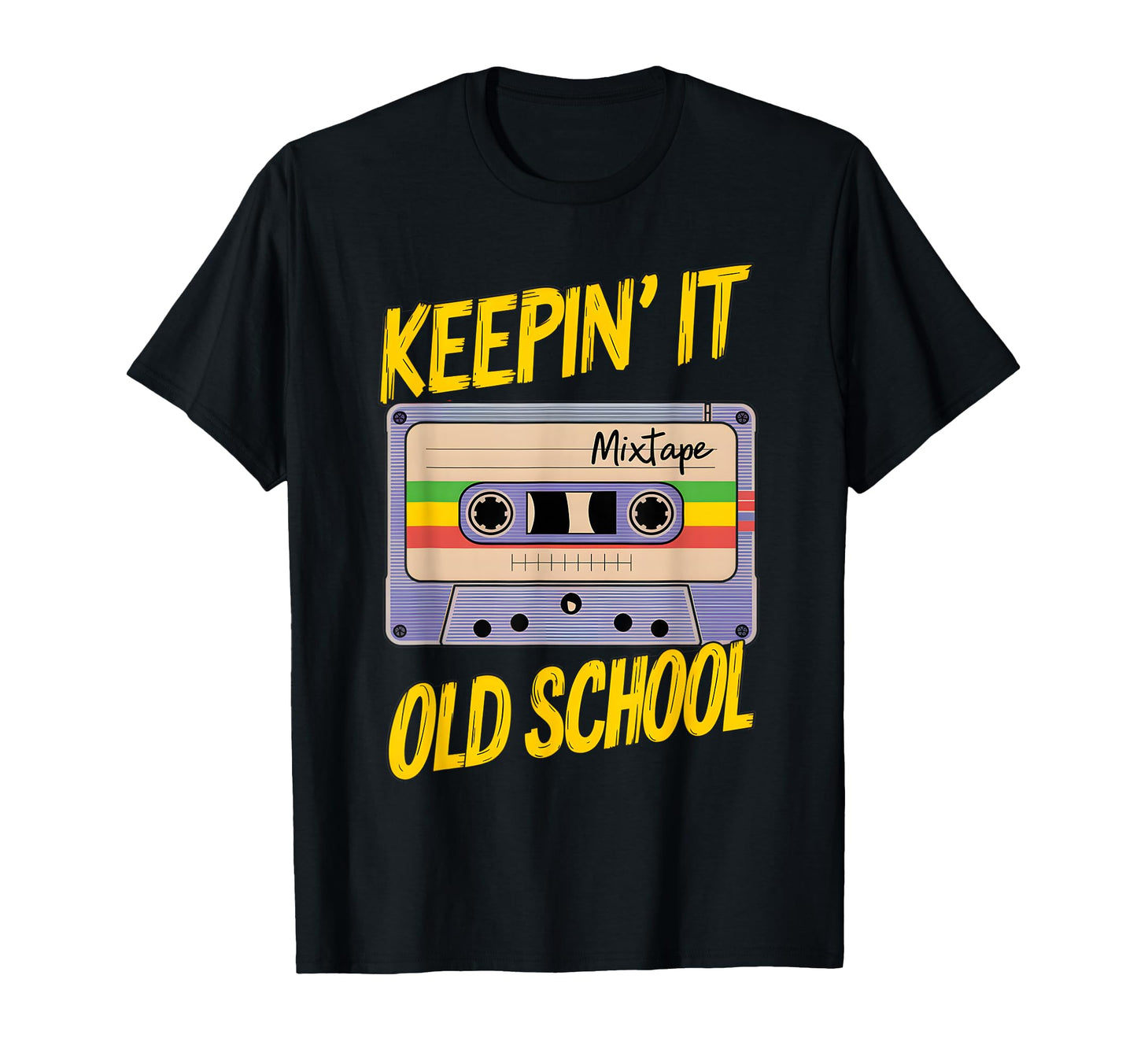 Old School Hip Hop 80S 90S Cassette T-Shirt - Unique Graphic for Adults - T-Shirt, Sweatshirt, Hoodie