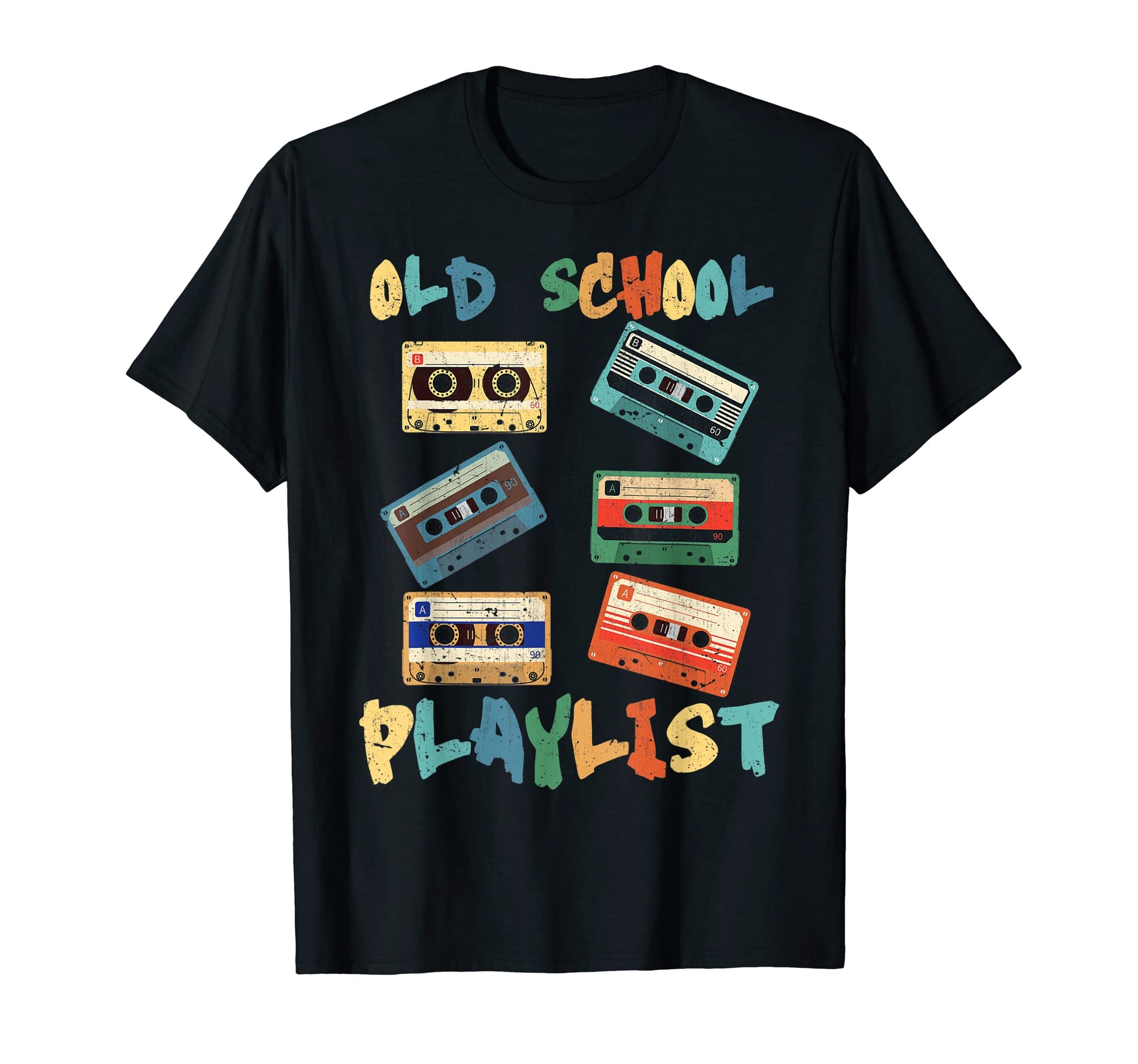 Old School Cassette Mixtapes Hip Hop T-Shirt - Streetwear Style for Adults - T-Shirt, Sweatshirt, Hoodie