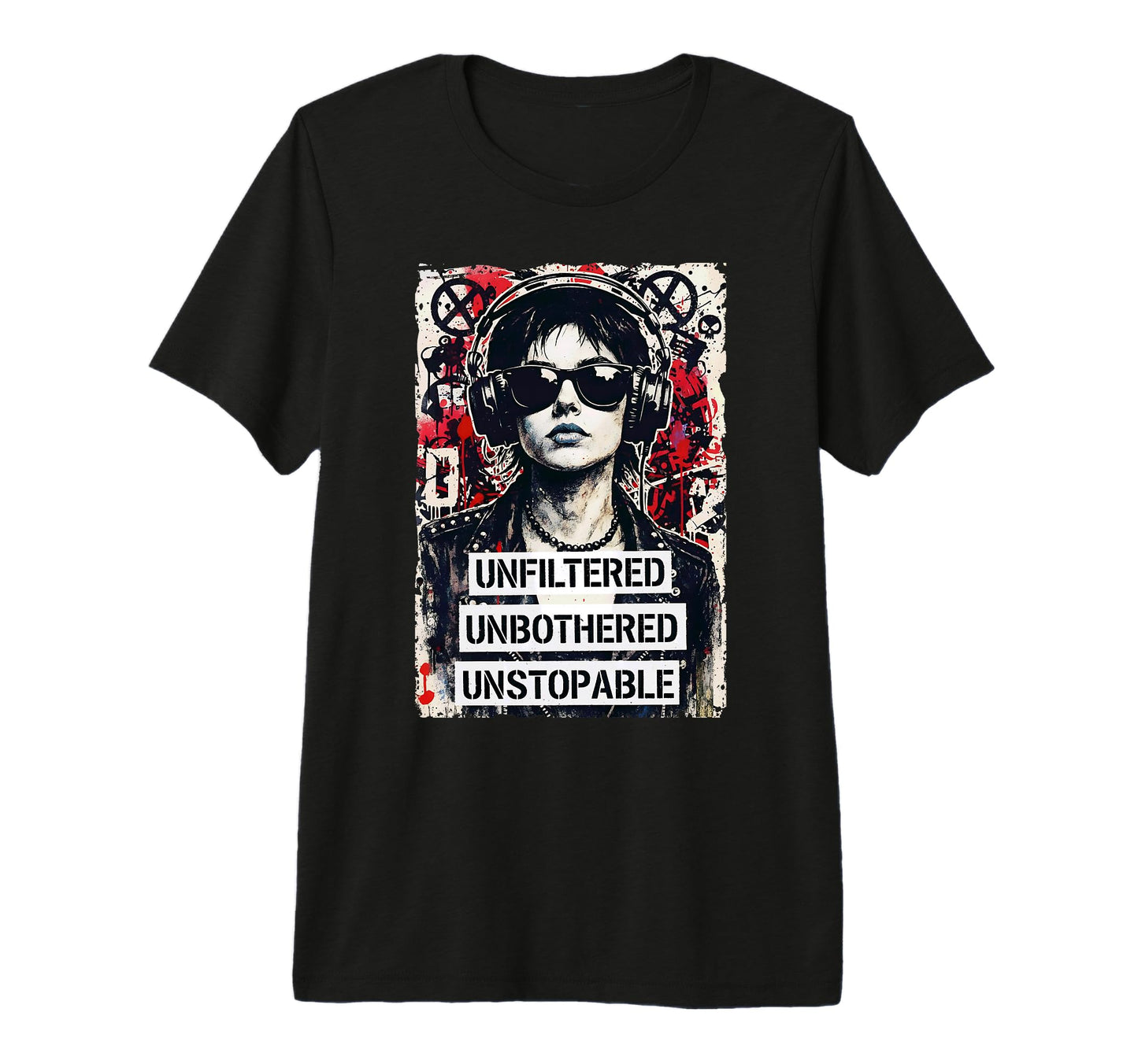 Punk 90S Grunge Urban Street Art T-Shirt - Minimalist Print Men Women - T-Shirt, Sweatshirt, Hoodie