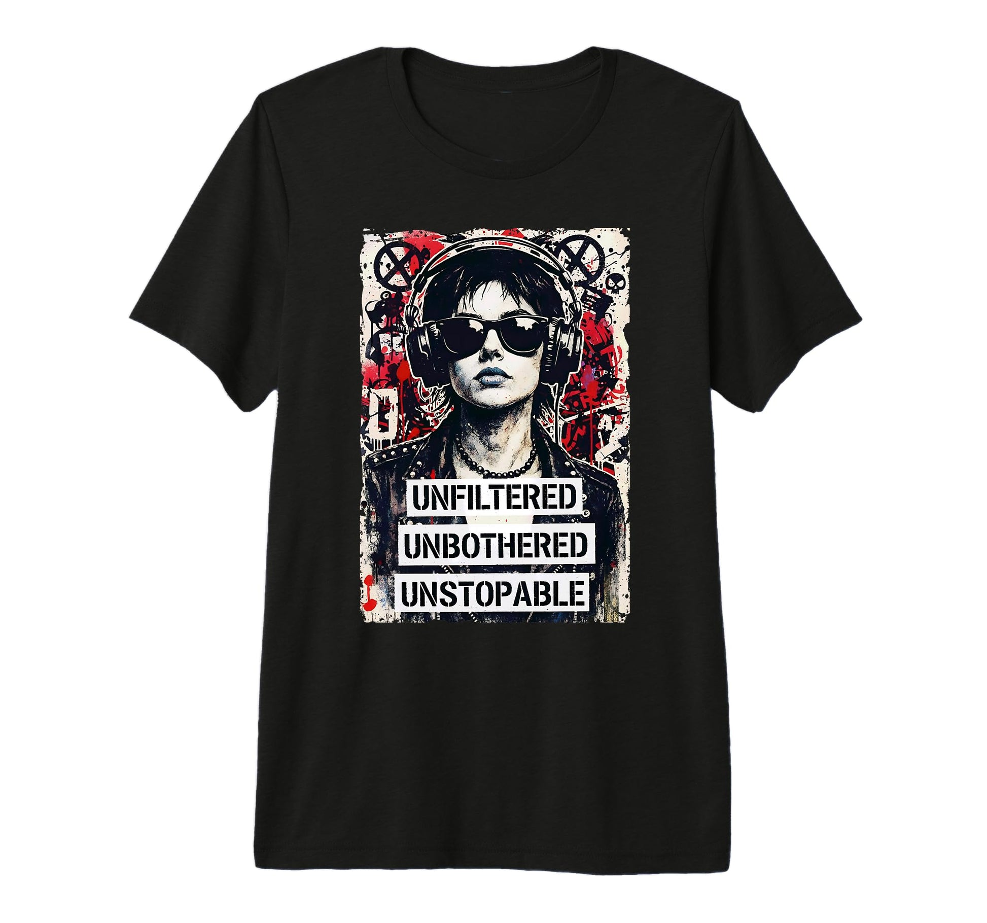 Punk 90S Grunge Urban Street Art T-Shirt - Minimalist Print Men Women - T-Shirt, Sweatshirt, Hoodie