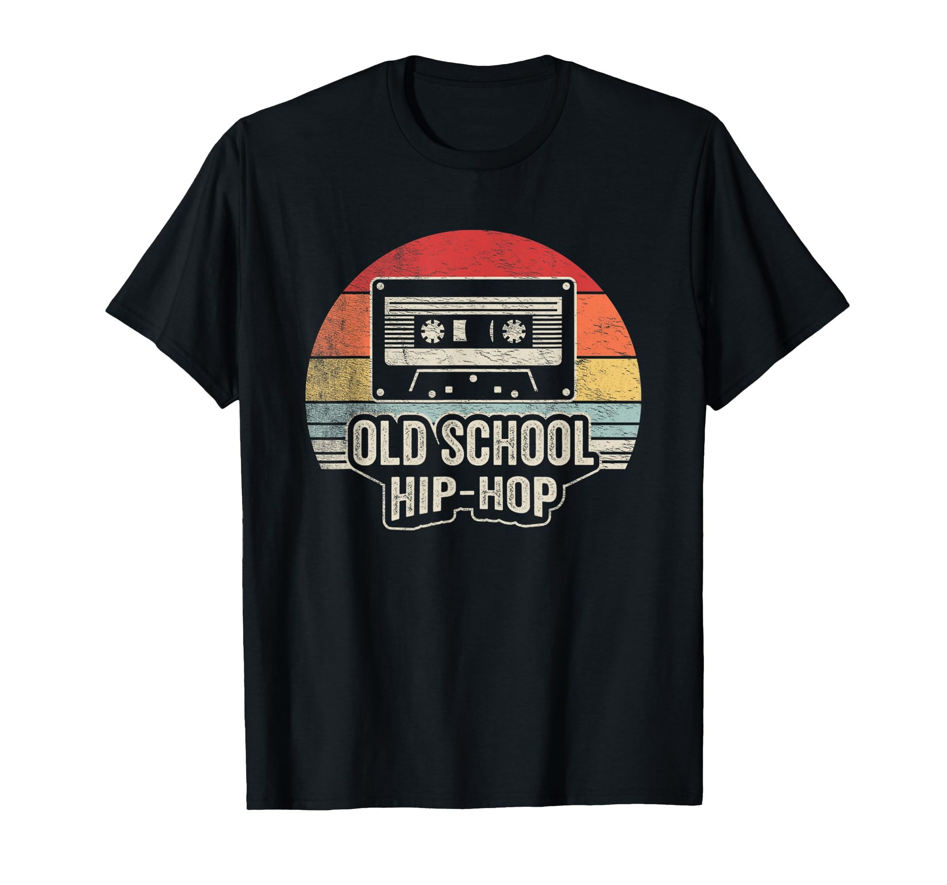 Old School Hip Hop Music Cassette T-Shirt - Aesthetic Graphic for Adults - T-Shirt, Sweatshirt, Hoodie