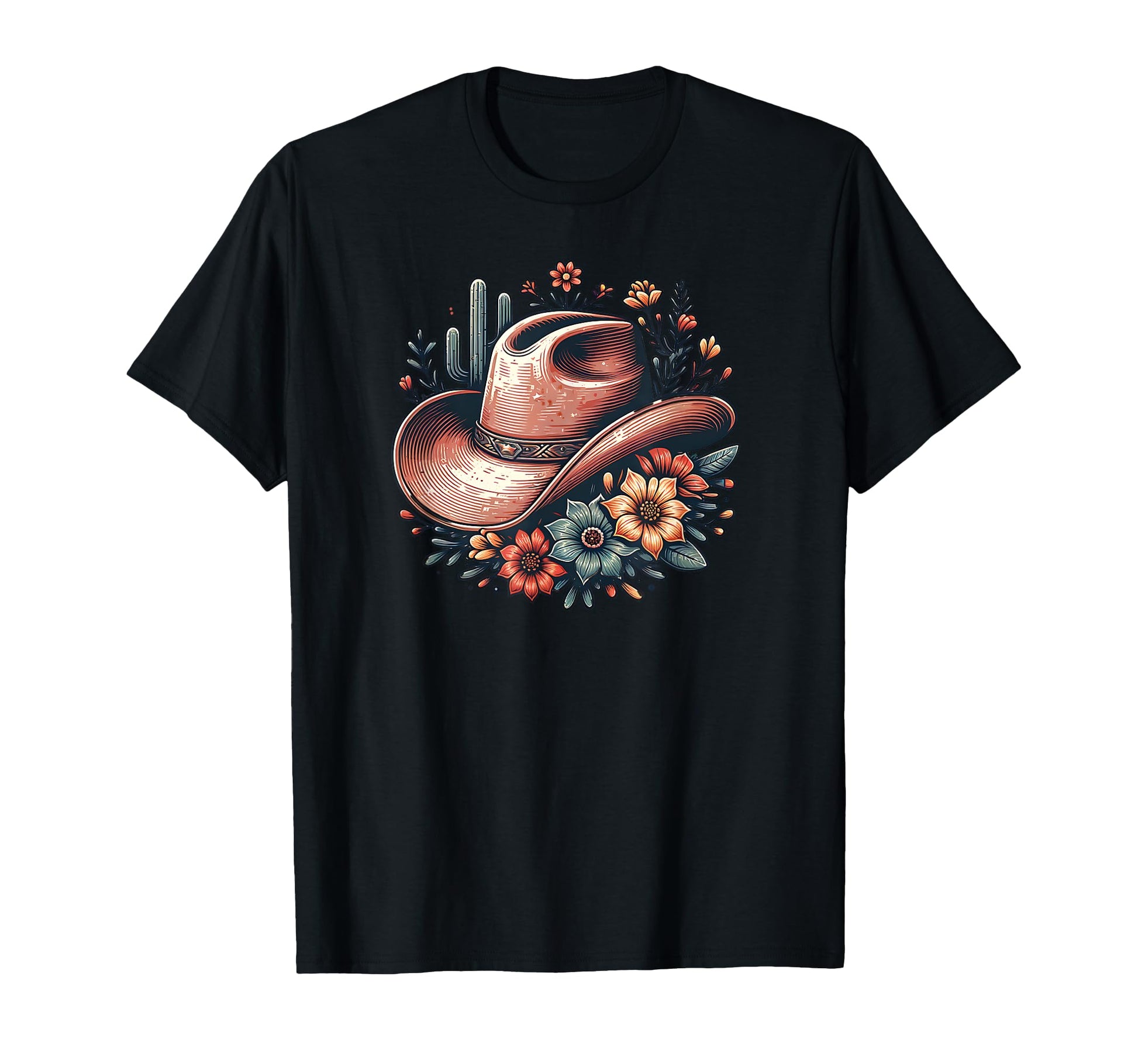 Western Country Cowgirl Tees Cowboy Western T-Shirt - Graphic Print Unisex - T-Shirt, Sweatshirt, Hoodie