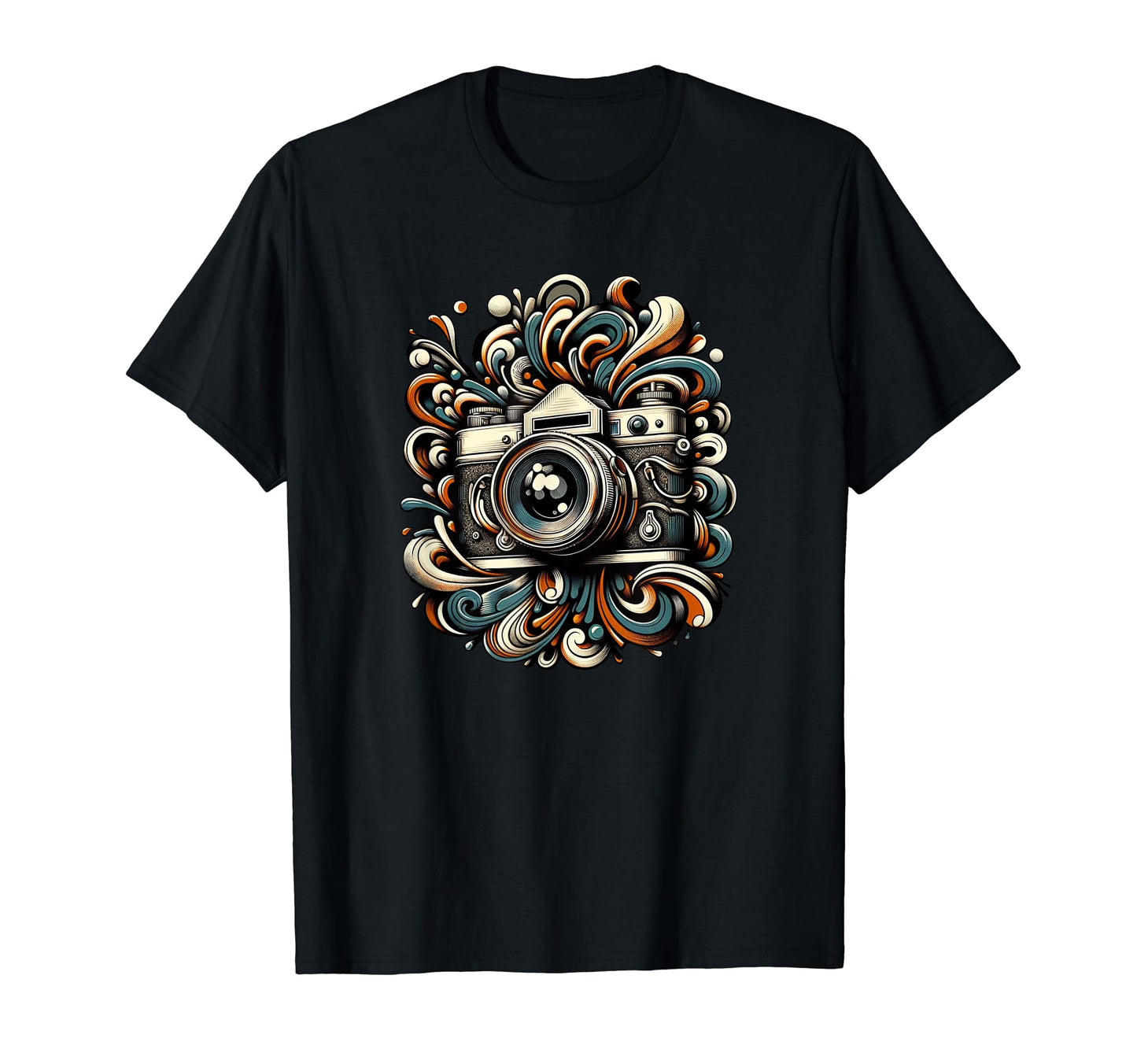 Camera Photographer Designs T-Shirt - Aesthetic Graphic Men Women - T-Shirt, Sweatshirt, Hoodie