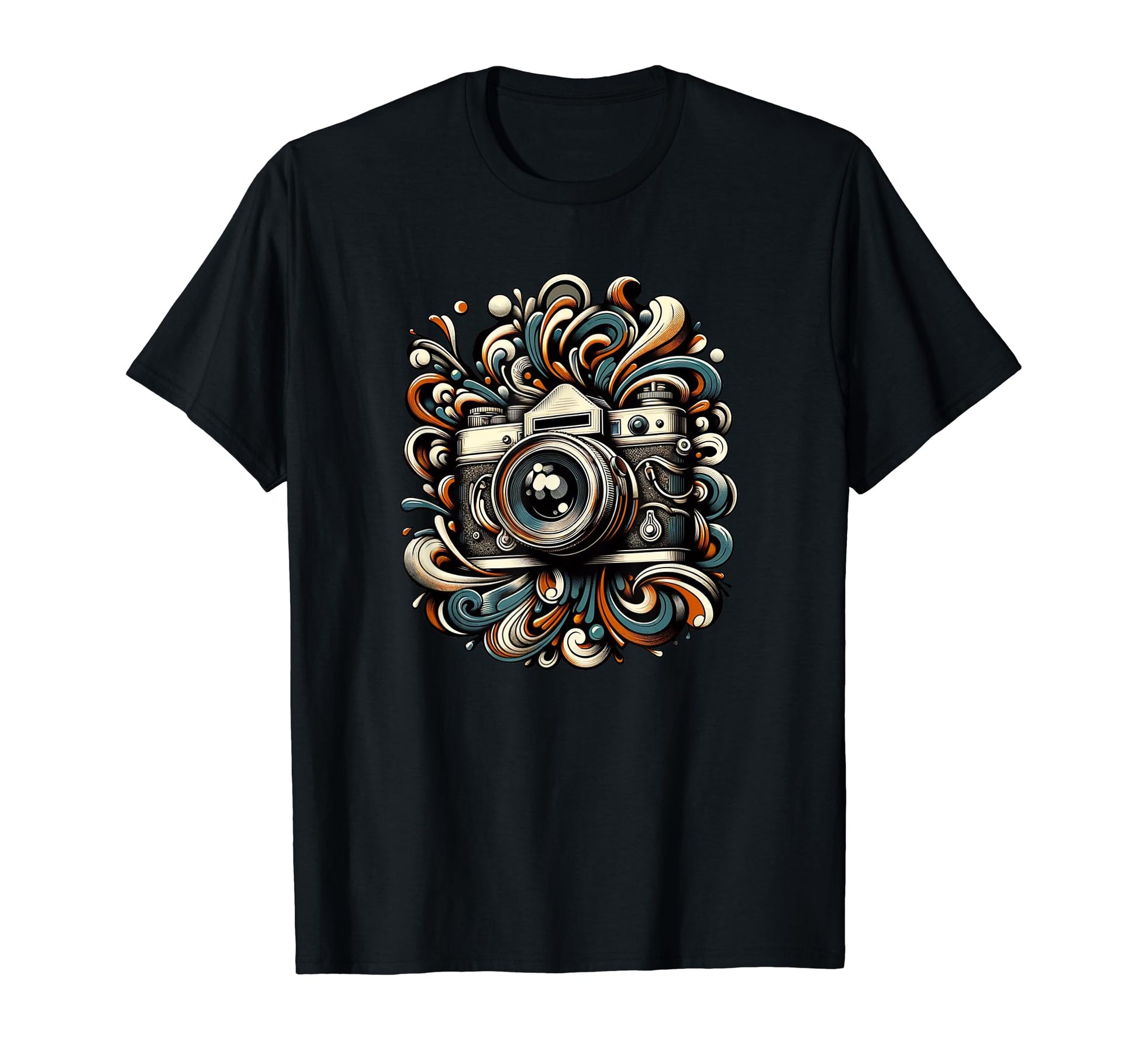 Camera Photographer Designs T-Shirt - Aesthetic Graphic Men Women - T-Shirt, Sweatshirt, Hoodie