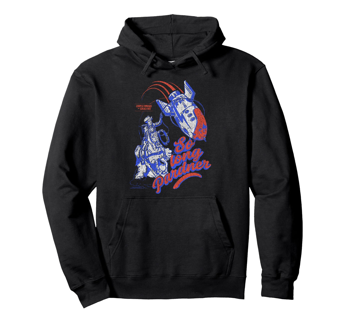 Fallout So Long Pardner Wild Western Bomb Hoodie - Graphic Print Men Women - T-Shirt, Sweatshirt, Hoodie