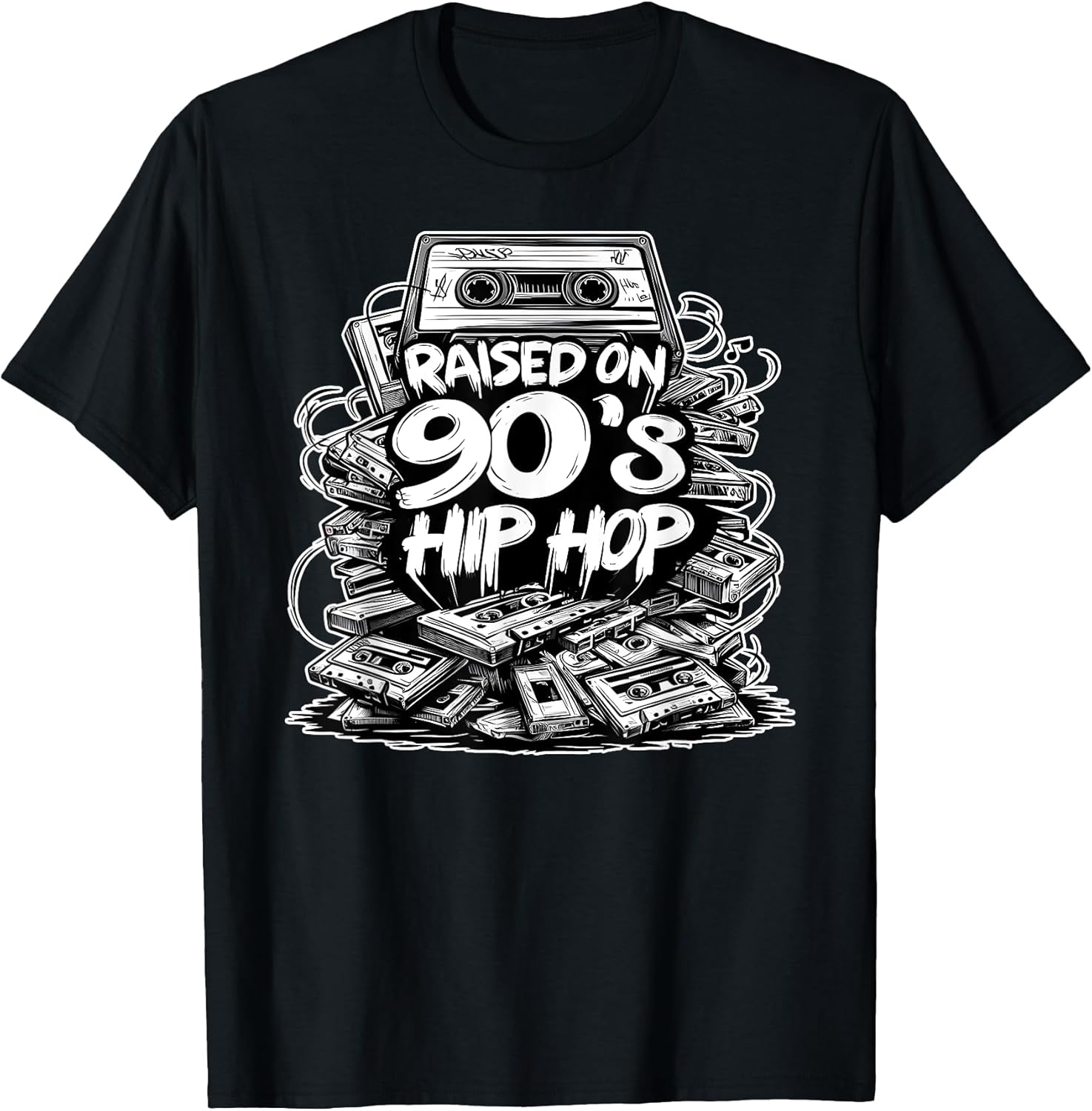 Old School 90 hip hop clothing for men women - Adult & Kids T-Shirts, Sweatshirts & Hoodies apparel design preview 1
