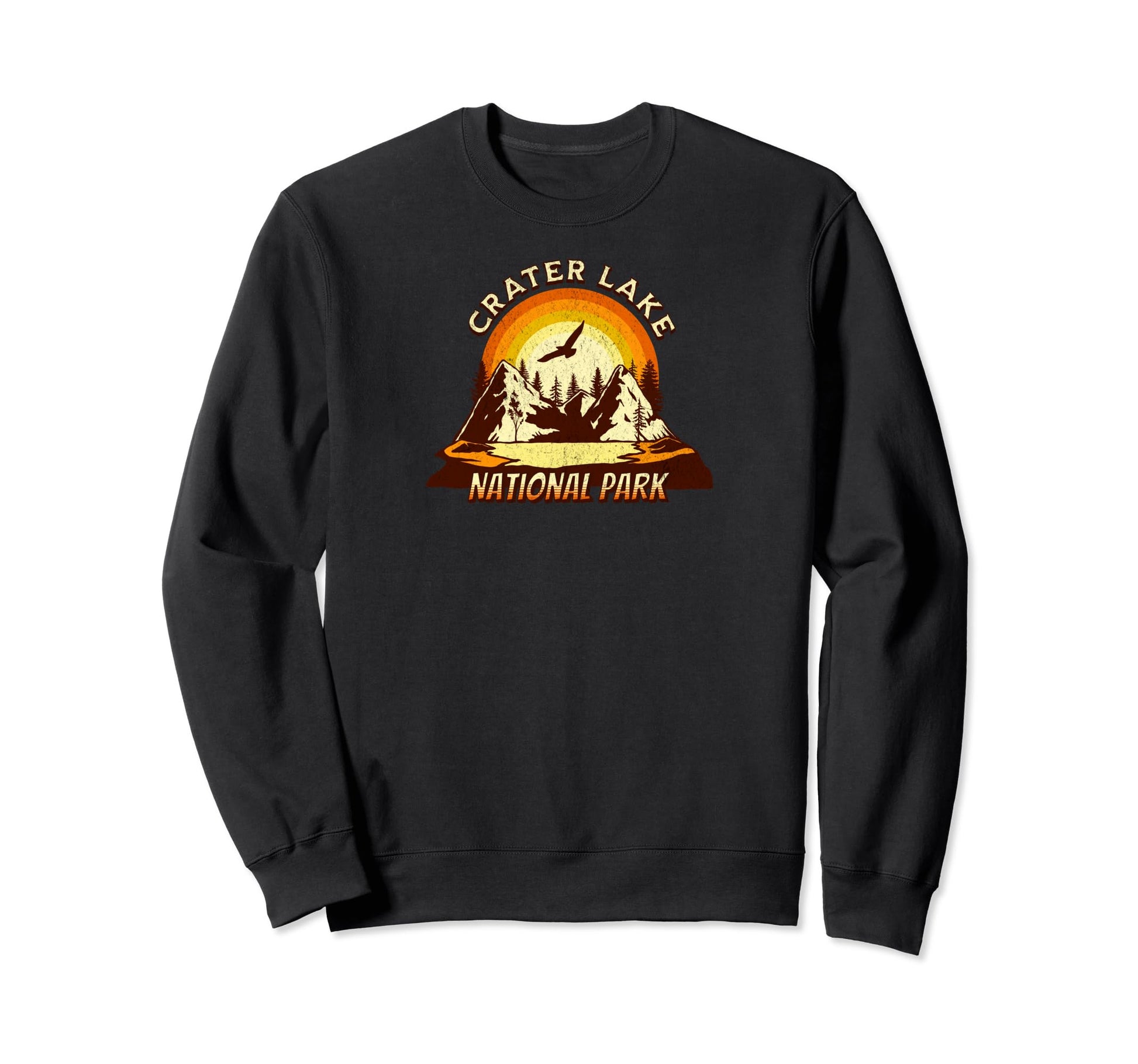 Crater Lake National Park Mountain Sweatshirt - Novelty Apparel Men Women - T-Shirt, Sweatshirt, Hoodie