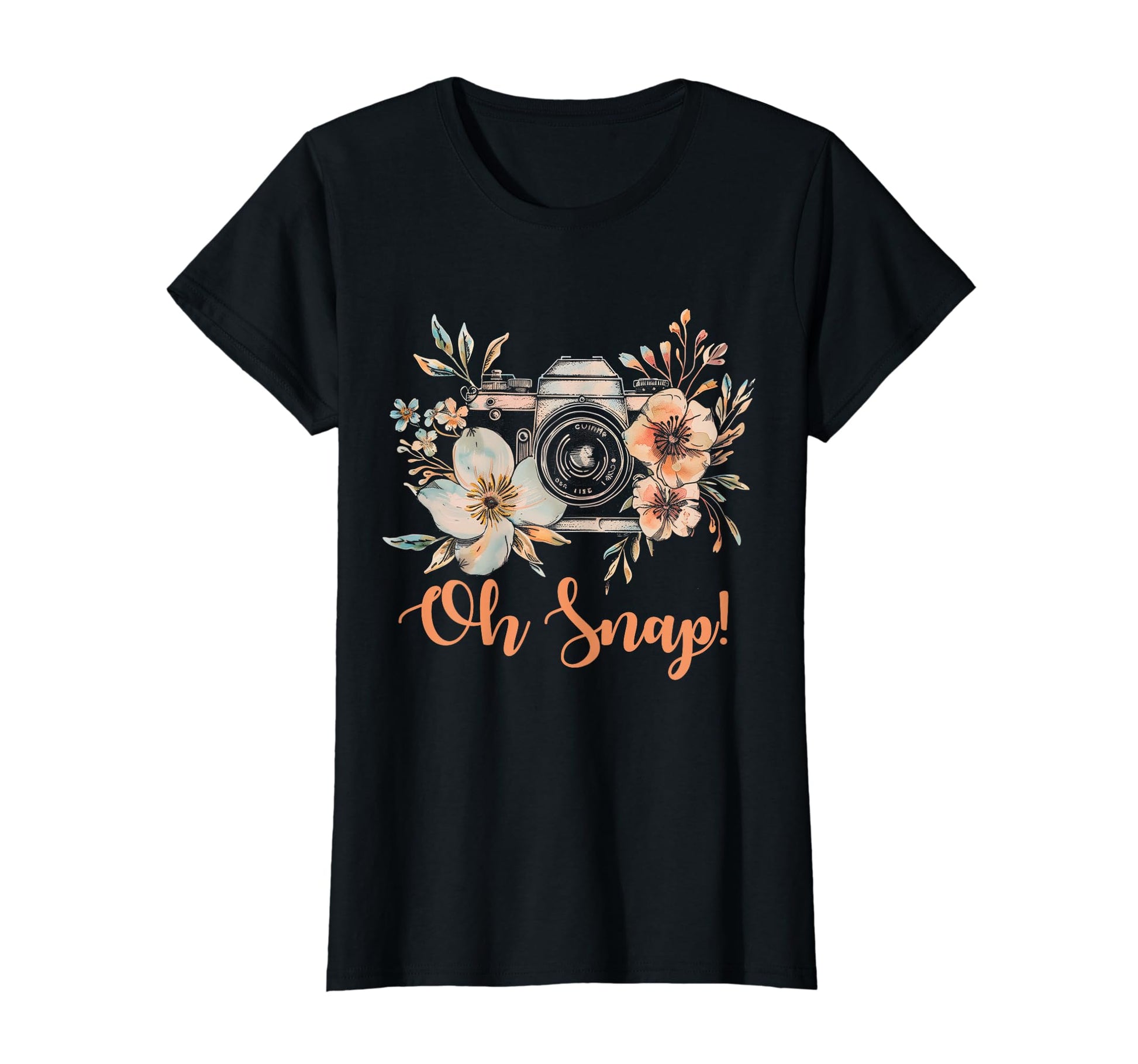 Photographer Oh Snap Funny Camera T-Shirt - Trendy Graphic Men Women - T-Shirt, Sweatshirt, Hoodie